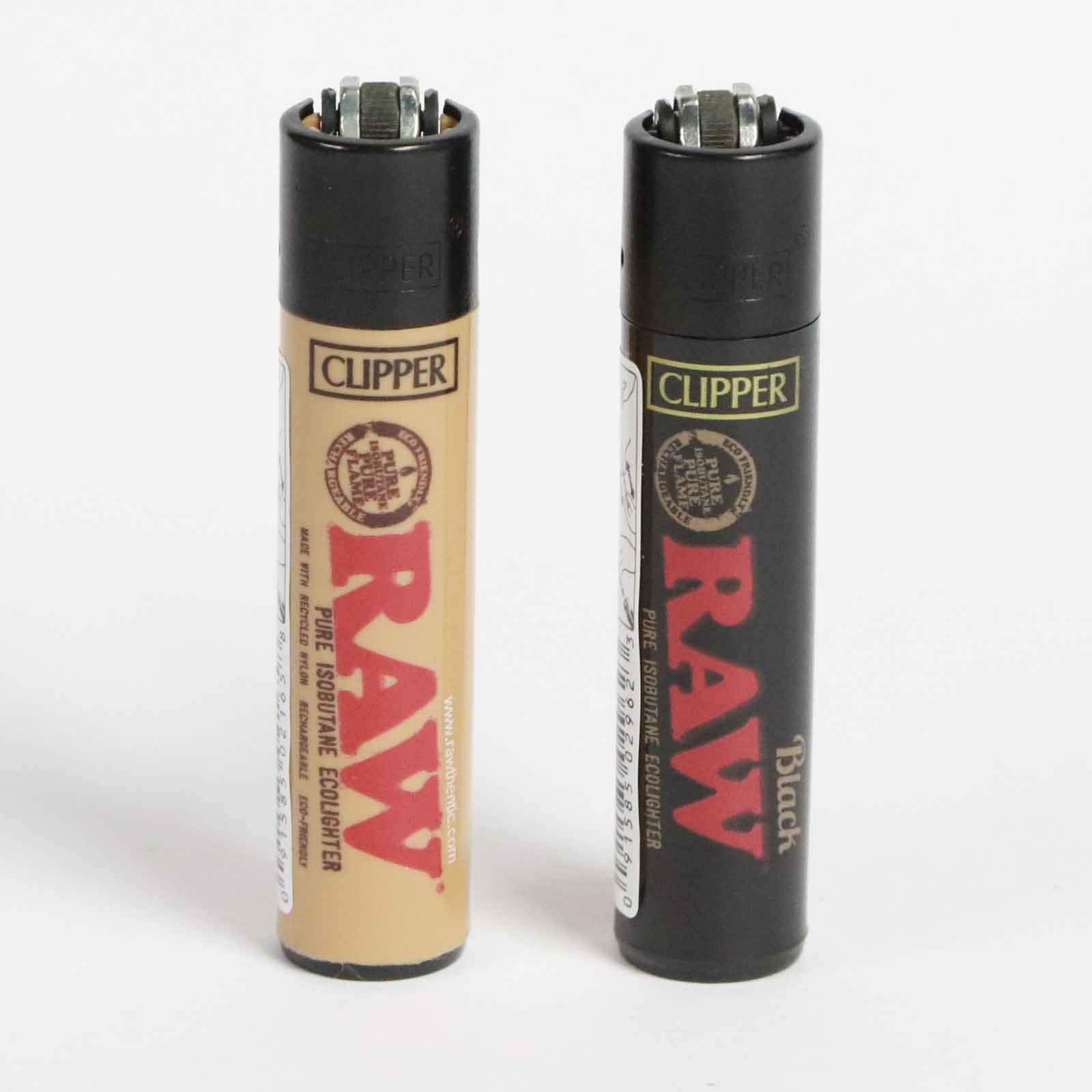 Clipper 2 X USA Imported Lighters Raw-Authentic- Black and Brown by iHATS LONDON UK Collection