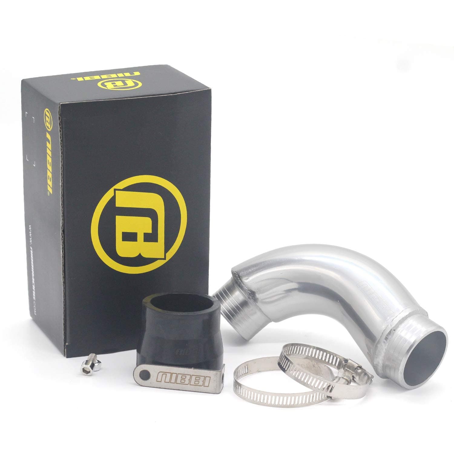 nibbi High Performance Air Filter Curve Pipe Air Filter Elbow for GY6 Engine