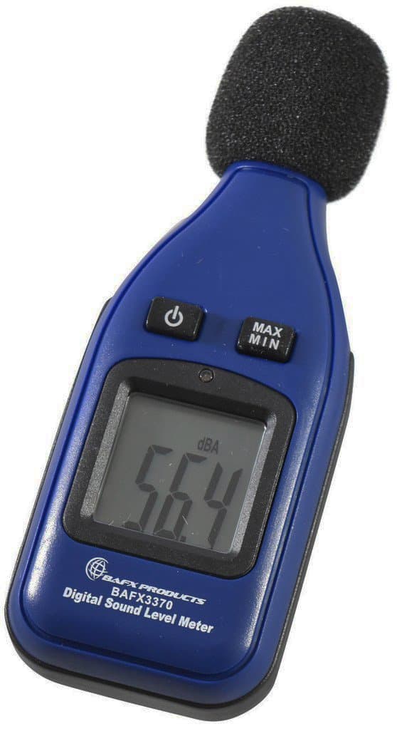 Decibel Meter/Sound Pressure Level Reader (SPL) / 30-130dBA Range - 1 Year Warranty