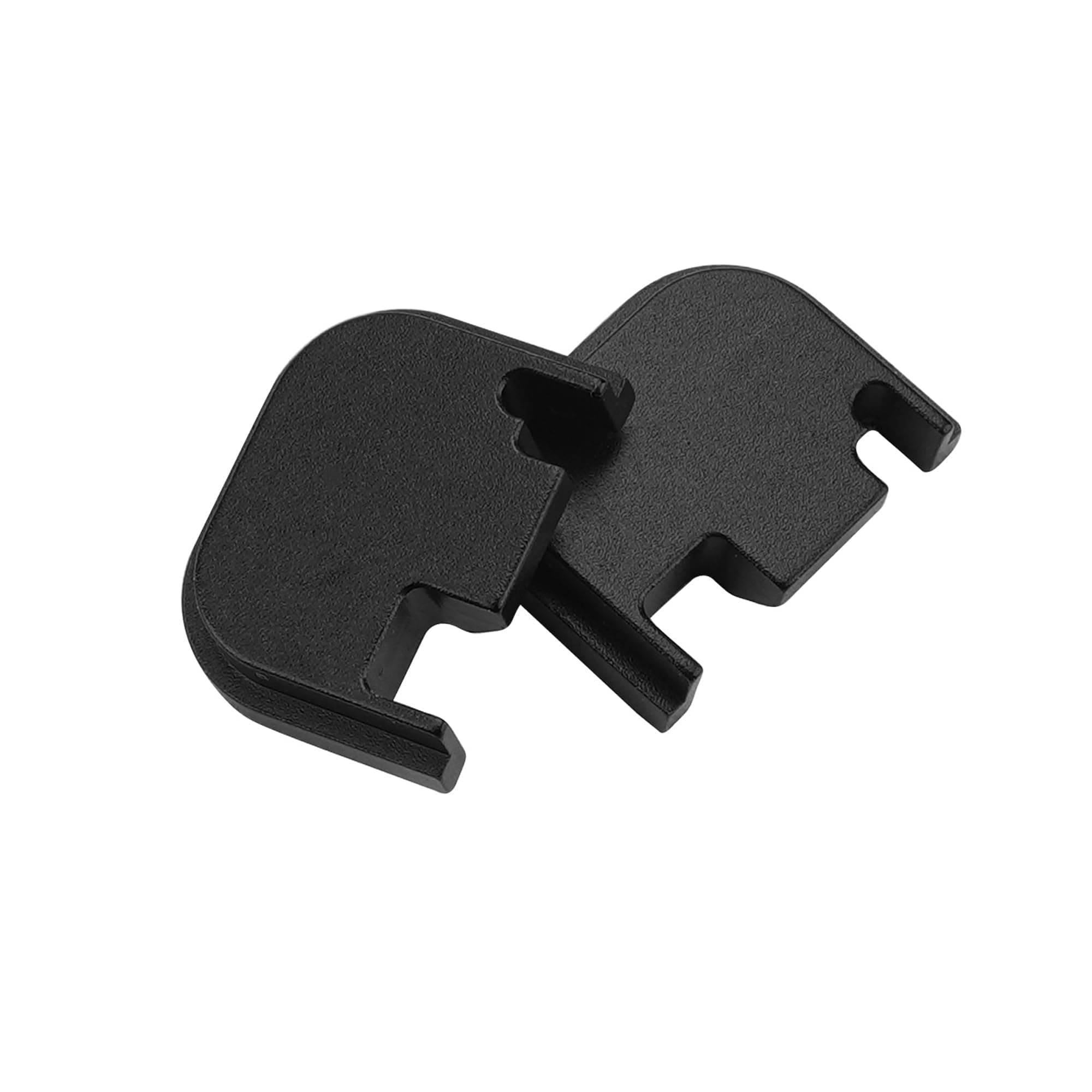 2 Pcs Rear Cover Slide Back Plates Gen 1-4 Aluminum Compatible with Glock 17 19 21 22 23 24 26 27 29 30 31 32 33 34 35 36 37 38 39 40 41