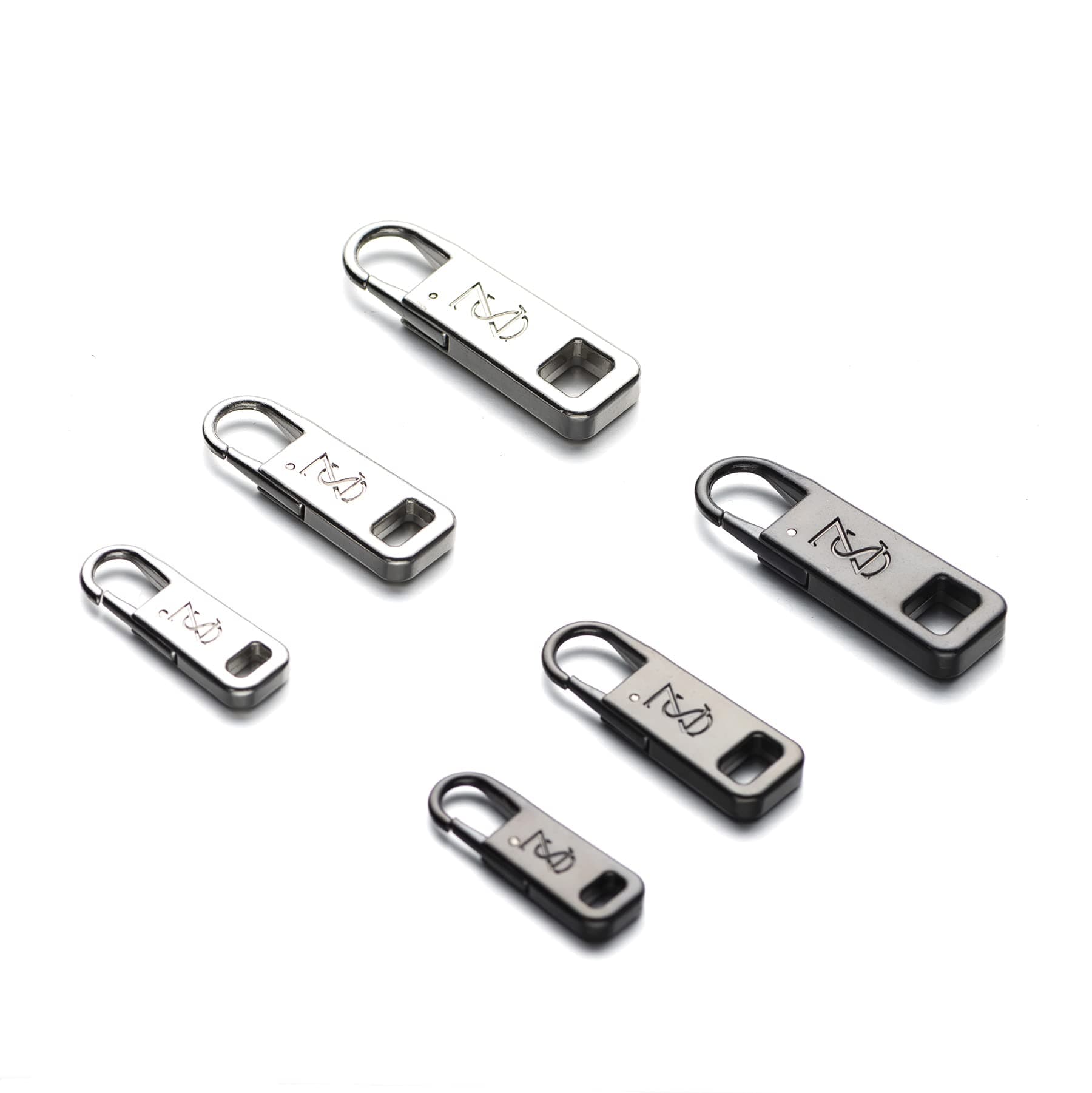 ZpsolutionZipper Pull Replacement - 3 Size More Suitable for Different Zippers - Easy Use for Broken and Missing Zipper Pulls
