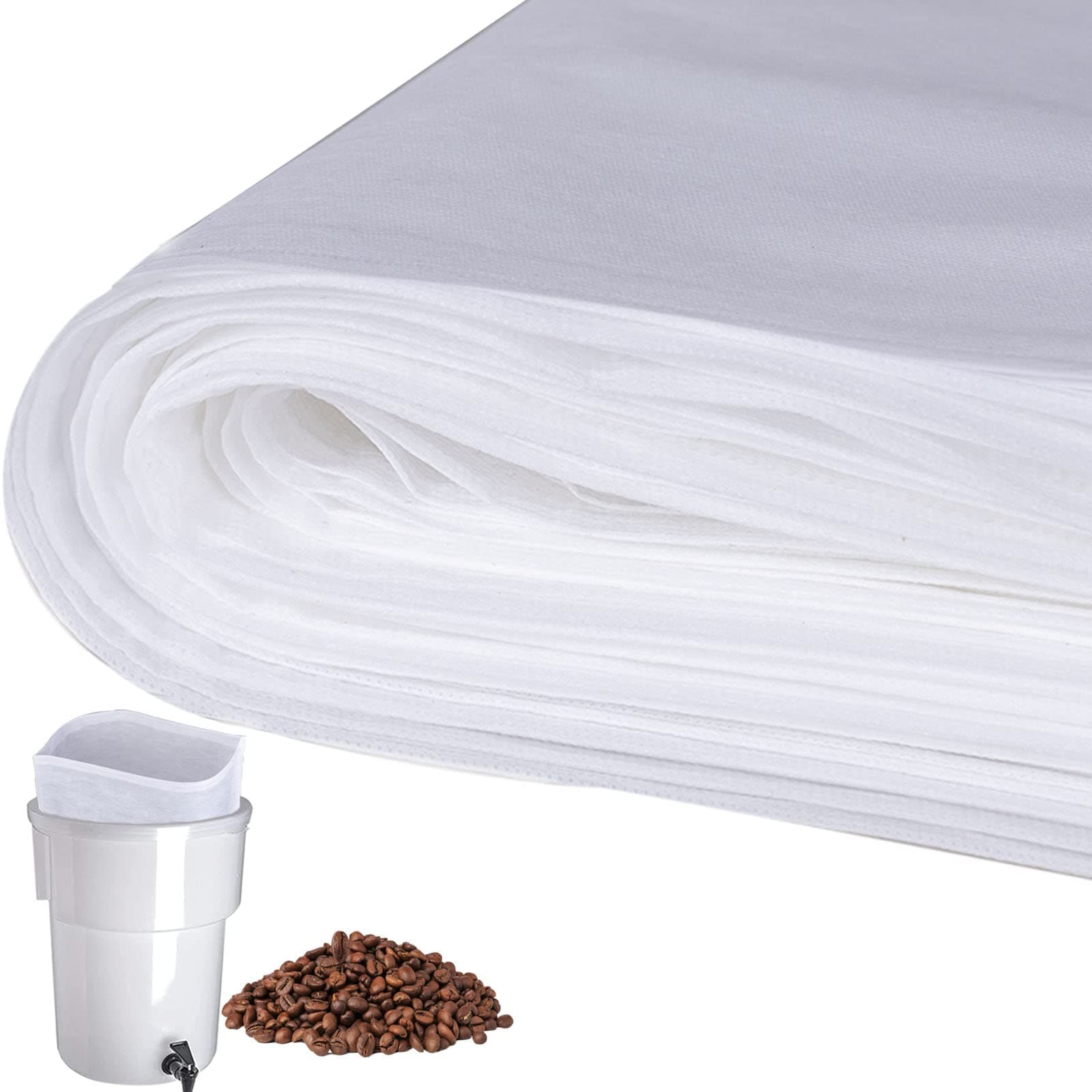 AYUSEB 50 Pack Cold Brew Coffee Filters, 20 X 20 Commercial Toddy Cold Brew Bags, Brew Up To 5 LBS Coffee, Toddy Filter Bag, 5 Gallon C