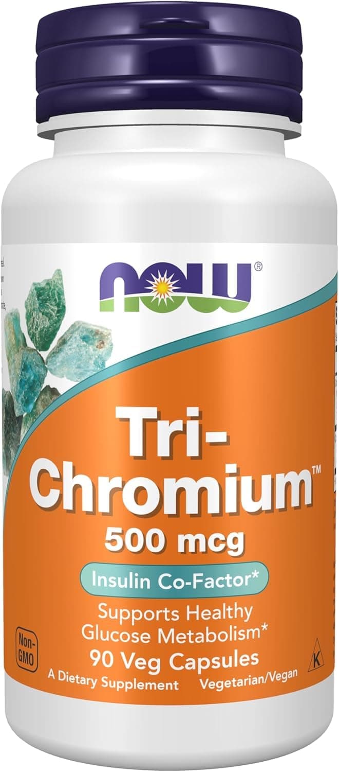 Now Tri-Chromium 500mcg + Cinn.90vcap
