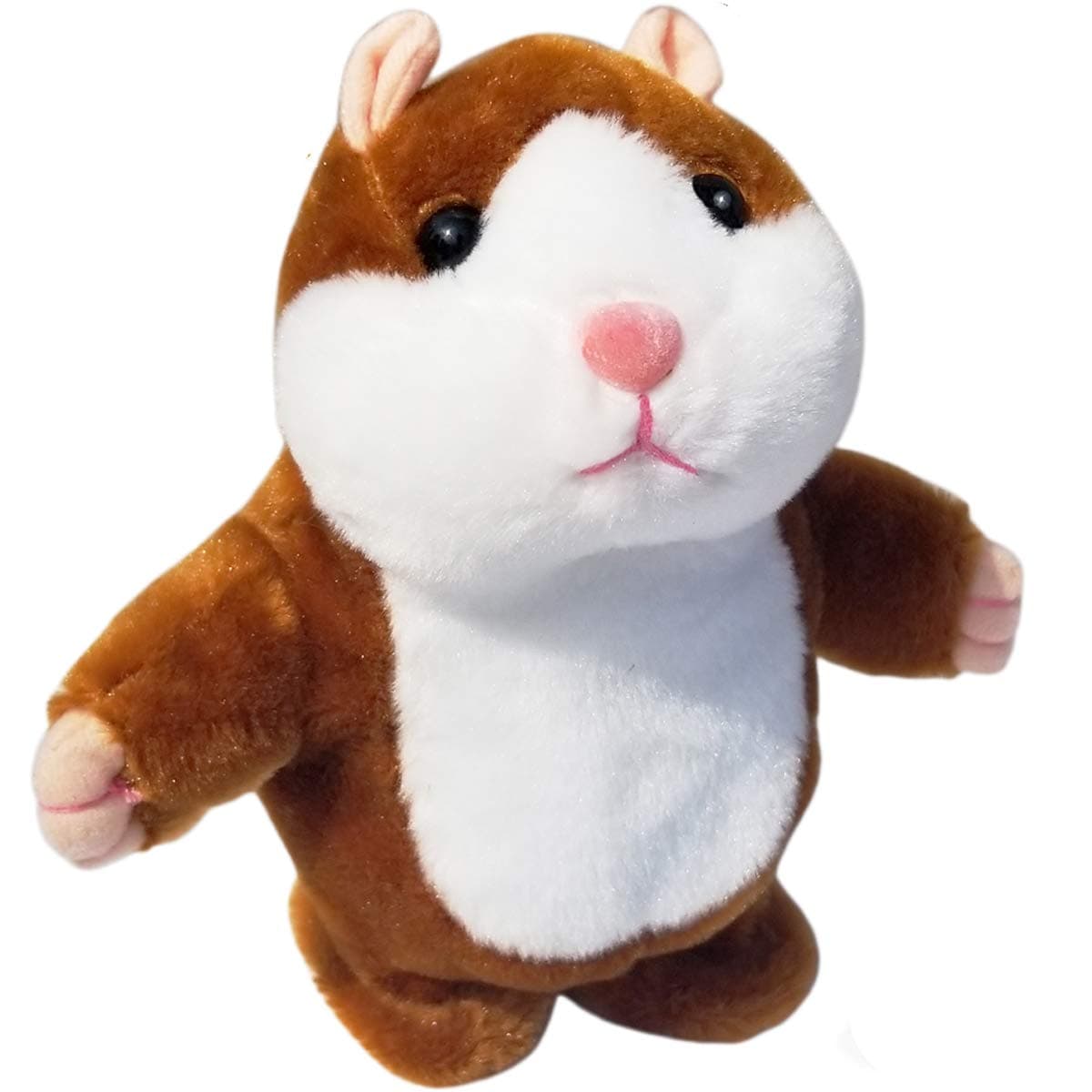 Upgrade Version Talking Hamster Mouse Toy - Repeats What You Say and Can Walk - Electronic Pet Talking Plush Buddy Hamster Mouse for Kids Gift Party Toys...