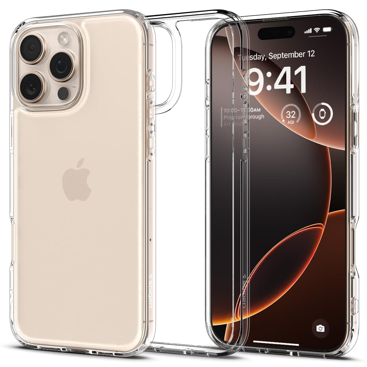 Ultra Hybrid designed for iPhone 16 Pro Max case cover (2024) - Crystal Clear