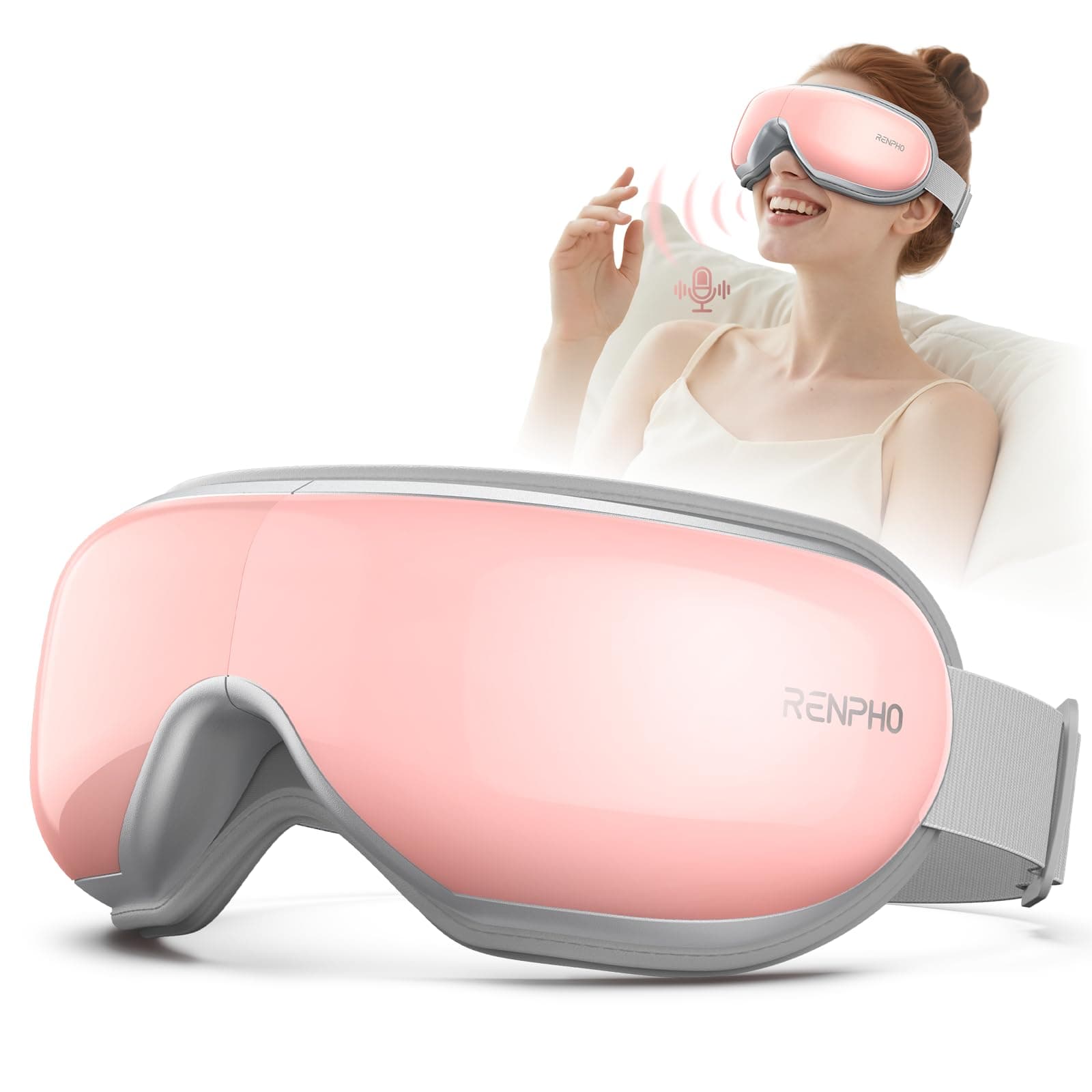 Heated Eye Massager with Bluetooth Music