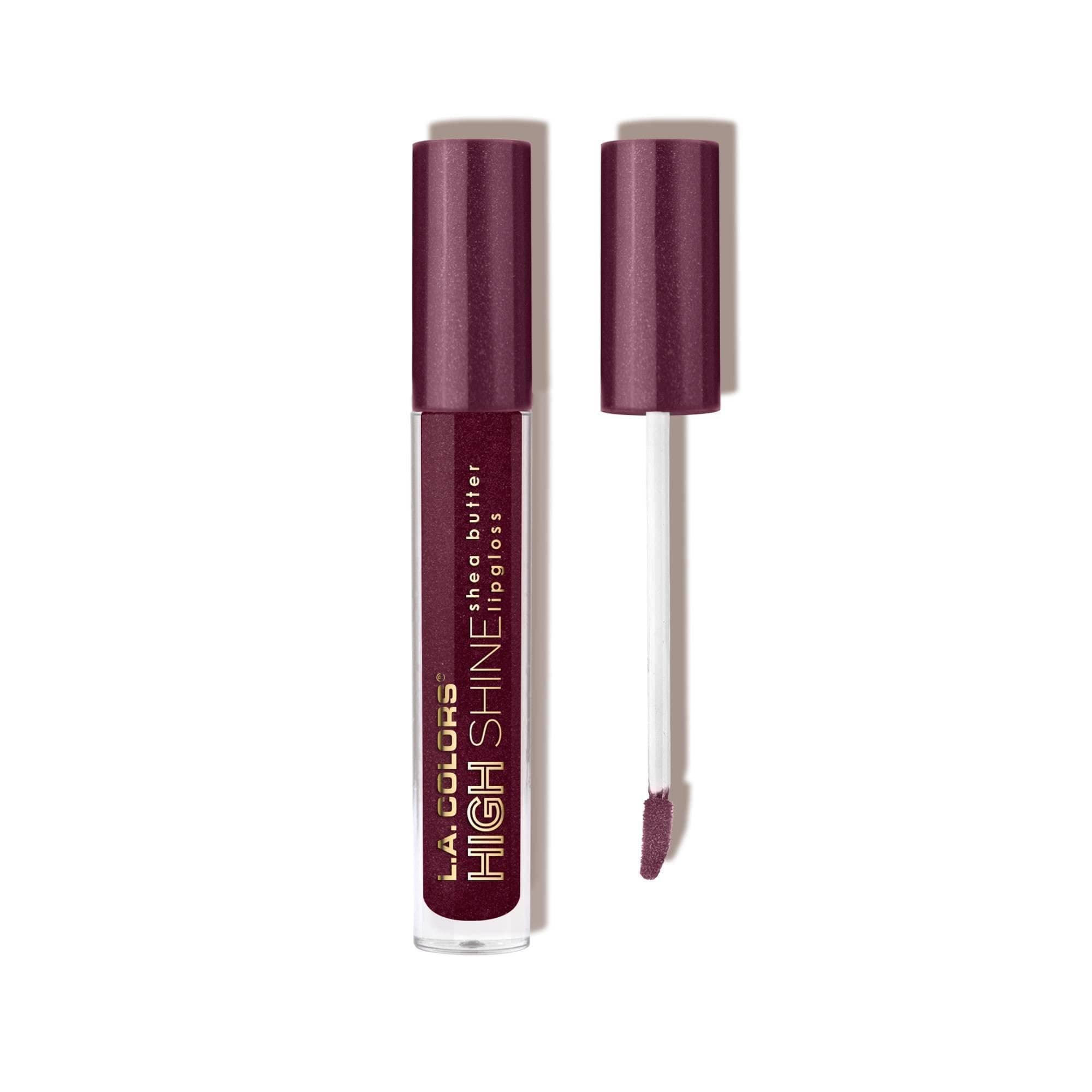 L.A. COLORS High Shine Shea Butter Lip Gloss, Lavish, 0.14 Ounce, (CLG941)