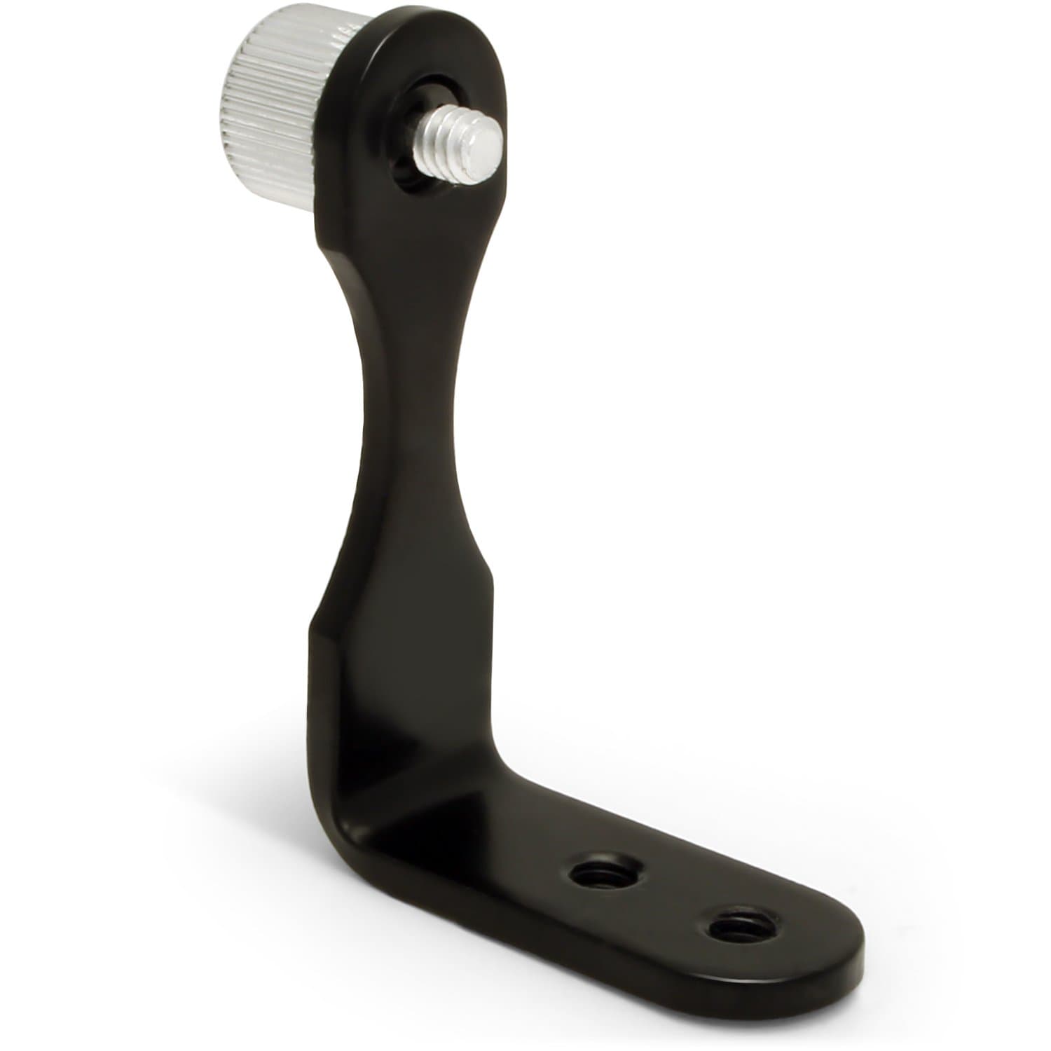 Optix Pro Binocular Metal L Shaped Adapter Mount for Tripods with Dual 1/4 Inch Screw Bolt Thread