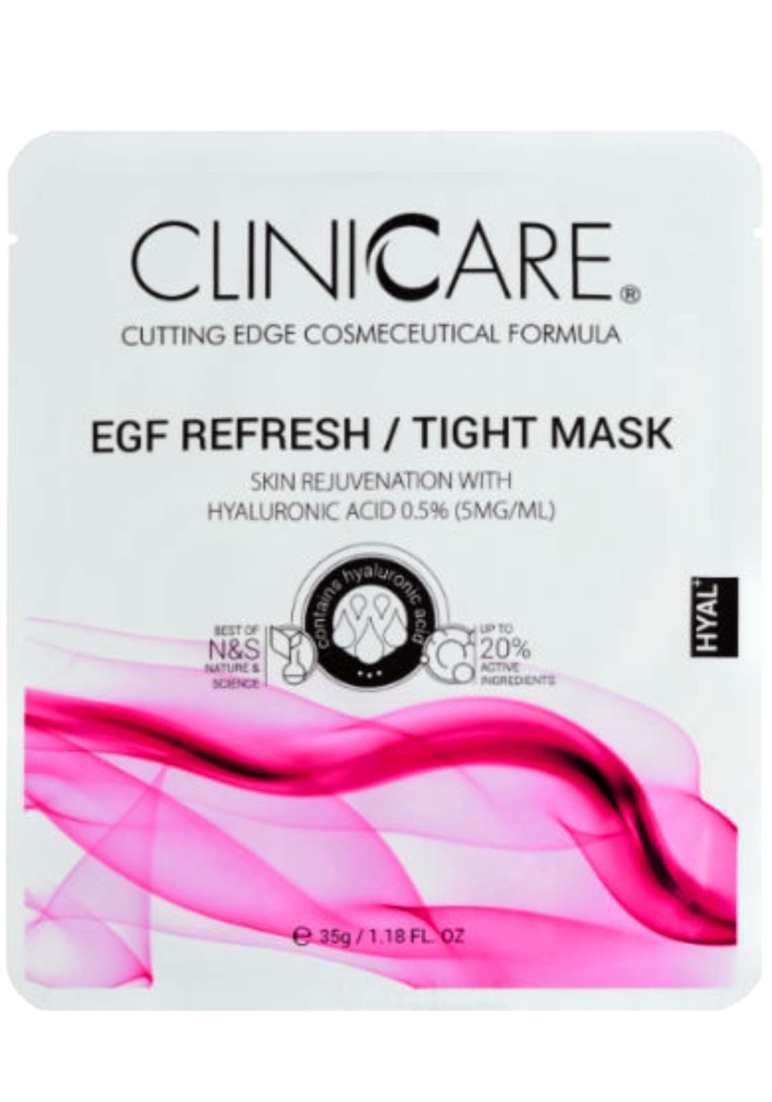 Clinicare face mask EGF tight