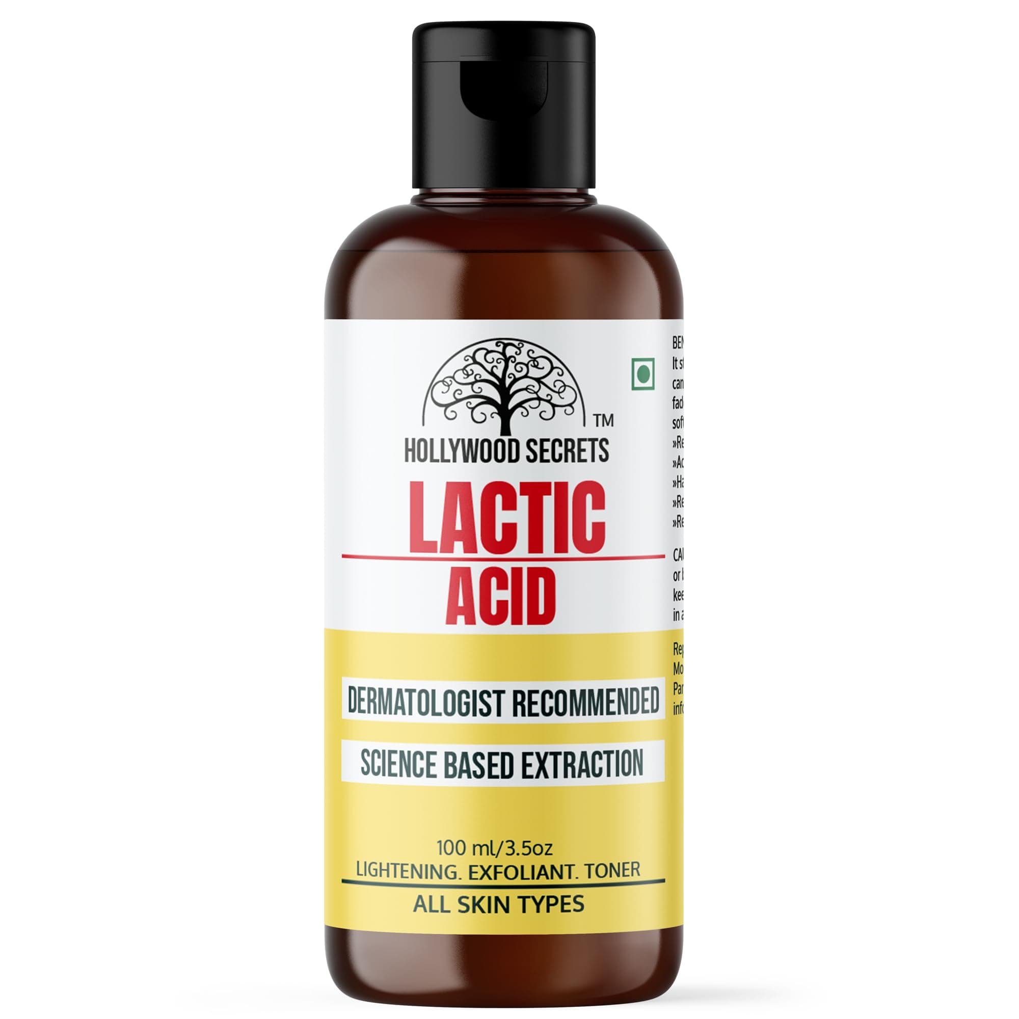 Pure Raw DIY 88% Lactic Acid Liquid 100 ml