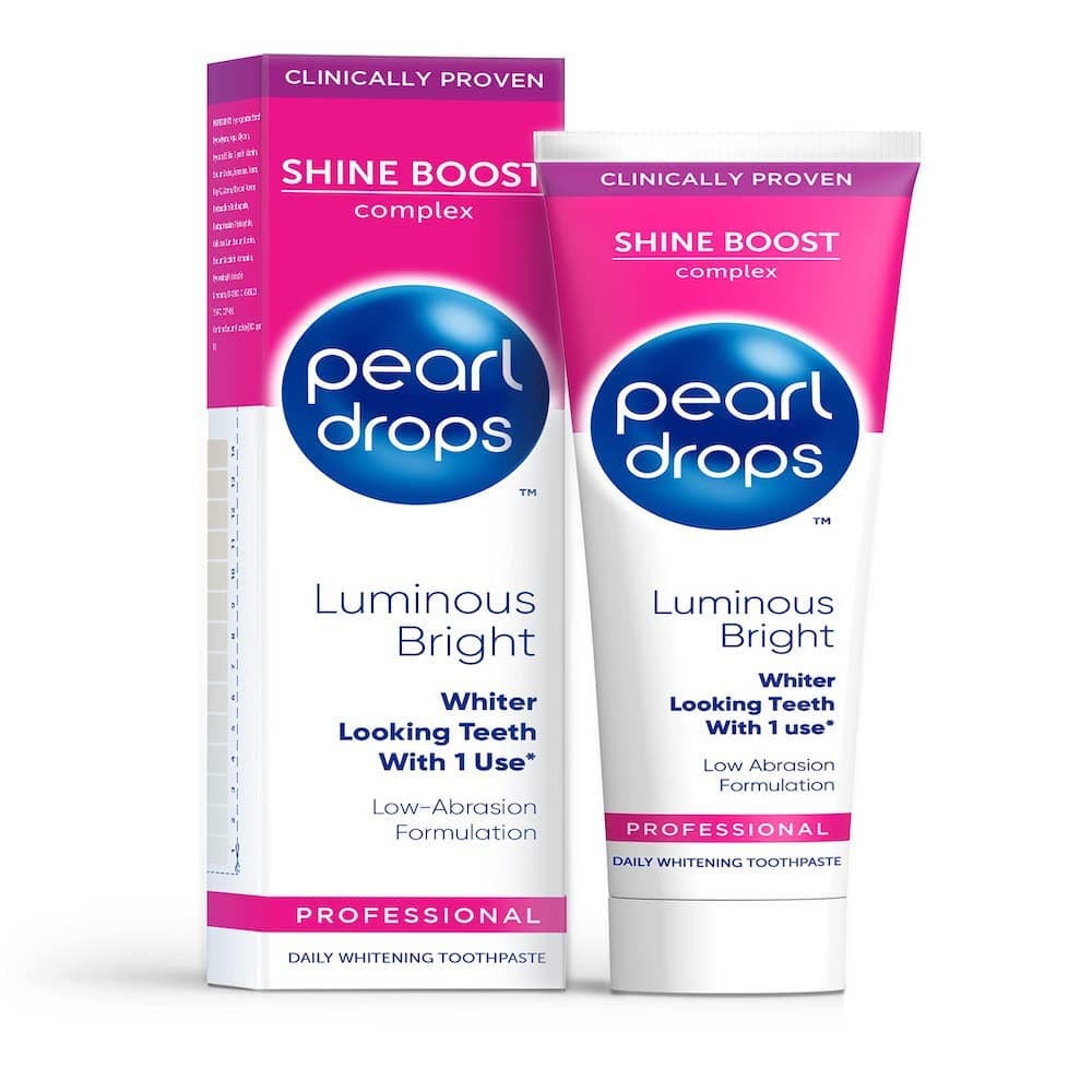Pearl Drops - Luminous Bright White Toothpolish - Whitening Effect - Pro-Shine Complex - 75ml