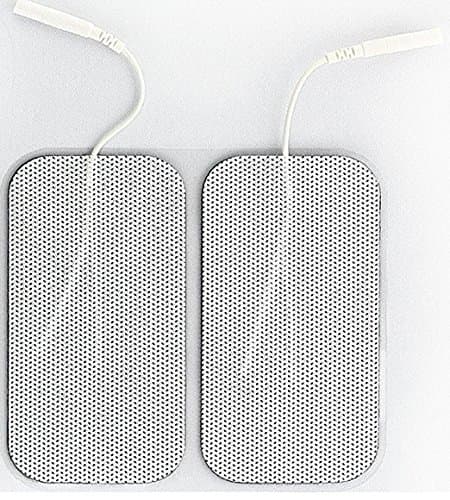 UltraCare PRO Self Adhesive (Large Size) Electrode Pad for Electronic Stimulators, IFT, TENS,EMS & Pulse Massagers For Back, White