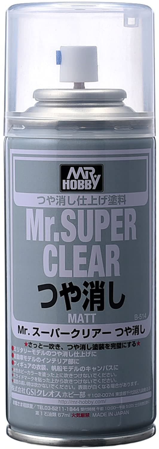 GSI Creos Mr. Super Clear Matt Spray