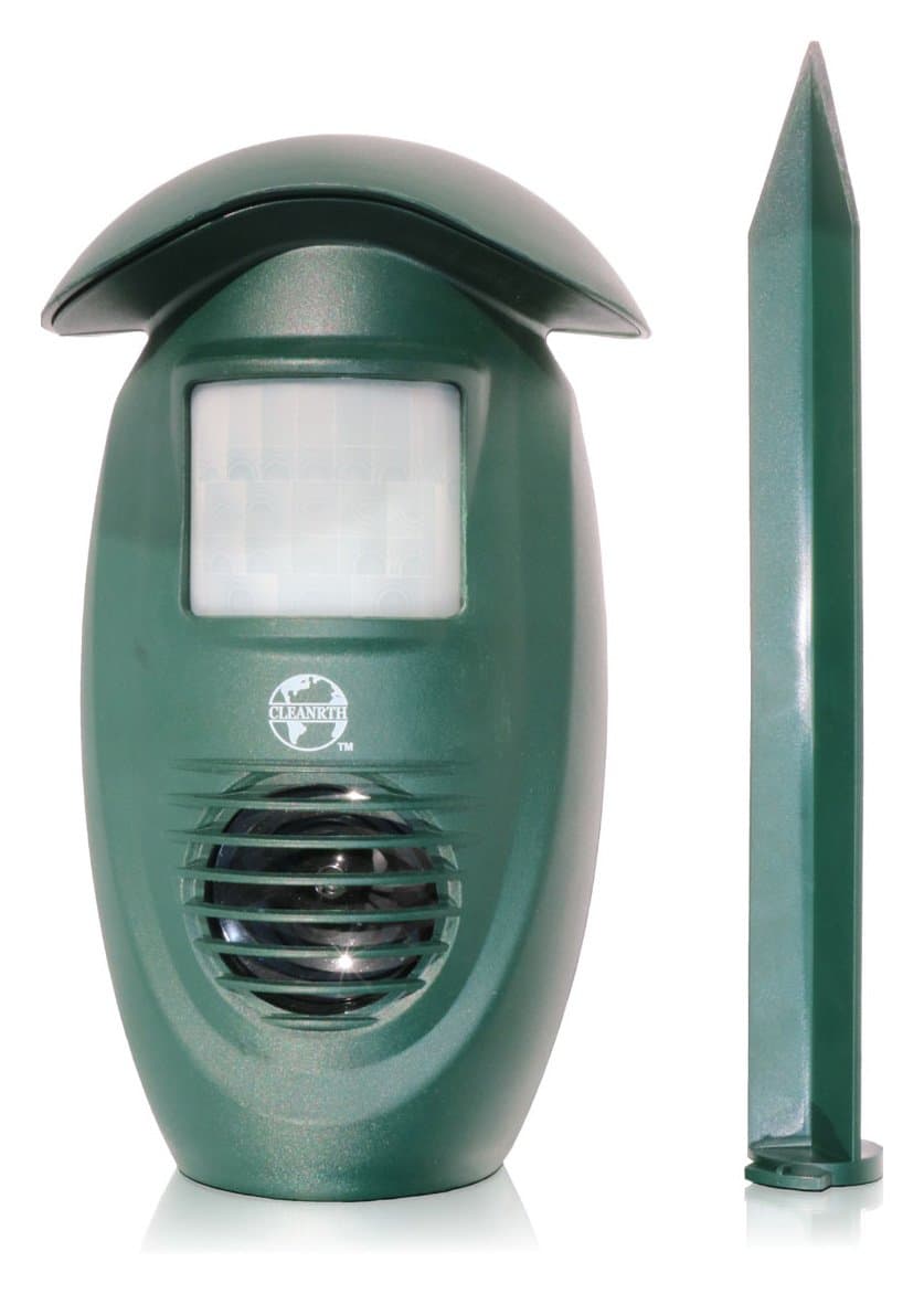 Cleanrth TSAR550 Super Advanced Ultrasonic Animal Repeller – Includes Triple Scan Technology