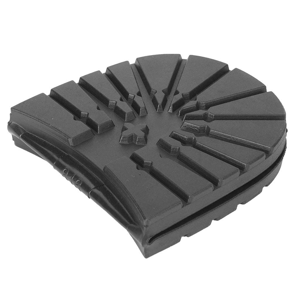 Shoe Repair Replacement, Rubber Half Soles Replacement Anti-Slip Front Heel Soles Rubber Boots Mute Shoe Soles Heels for Black Heel Shoes(Black Heel)