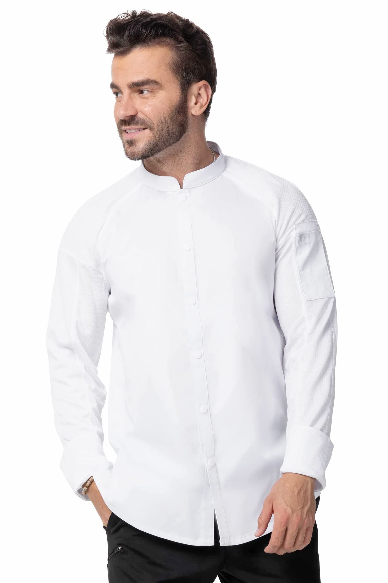 Chef Works mens Tulum Chef Coat Chef Coat