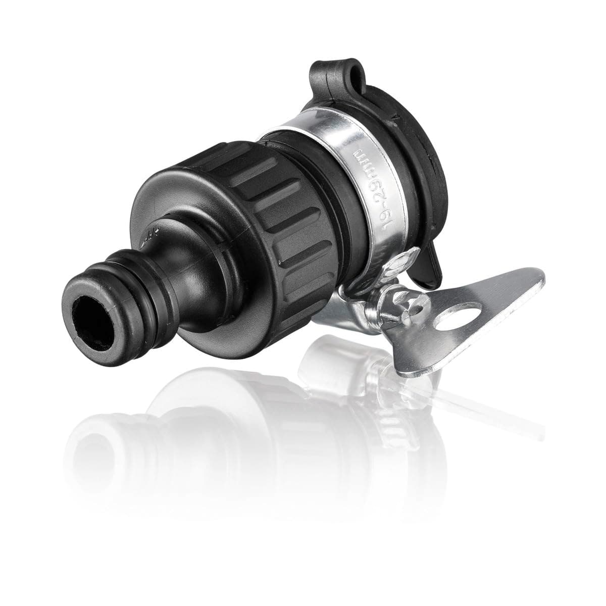 Heavy Duty Plastic Outdoor Tap Adapter Without Thread (2.01 cm x 2.01 cm x 3.99 cm, Multicolour)