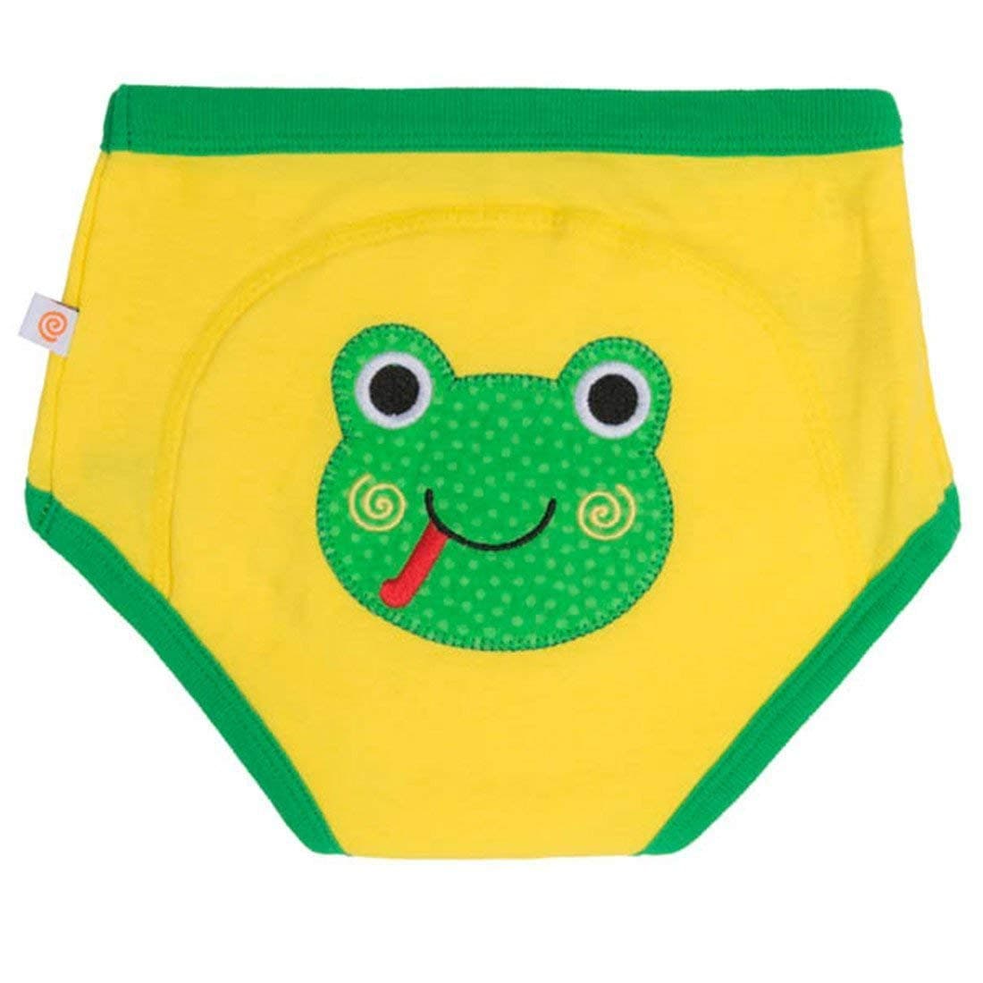 Zoocchini Frog Single Training Pant, Age 3/4 Years