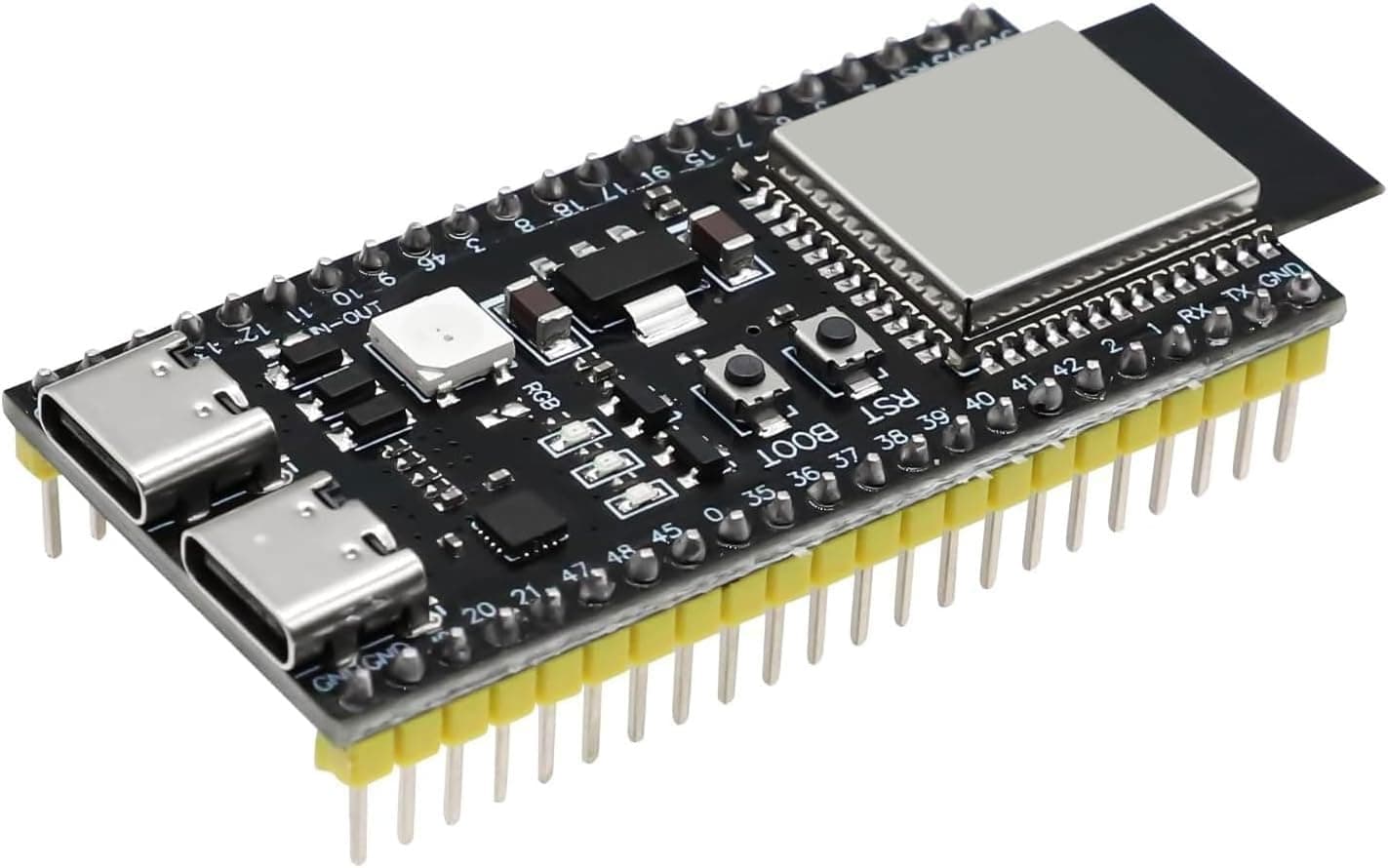 ESP-S3-N16R8 Development Board AYWHP ESP S3 ESP-S3 Module with ESP-1-N16R8 Low Power MCU with Dual-Mode Wi-Fi and Bluetooth Type-C Connector Compatible with Arduino