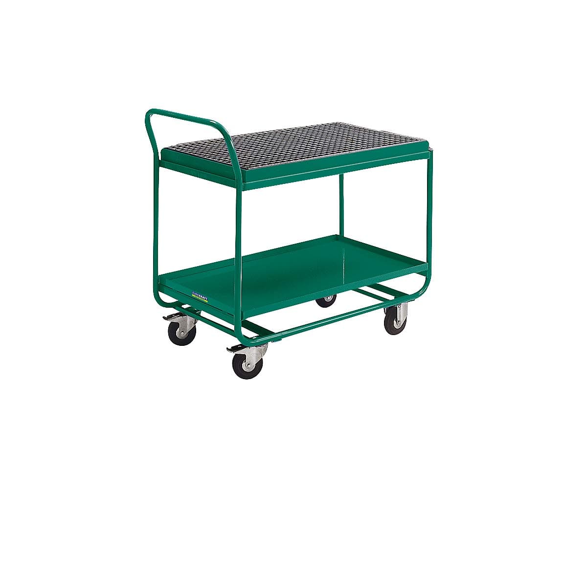 Table trolley ,with sump tray, grate and drain tap
