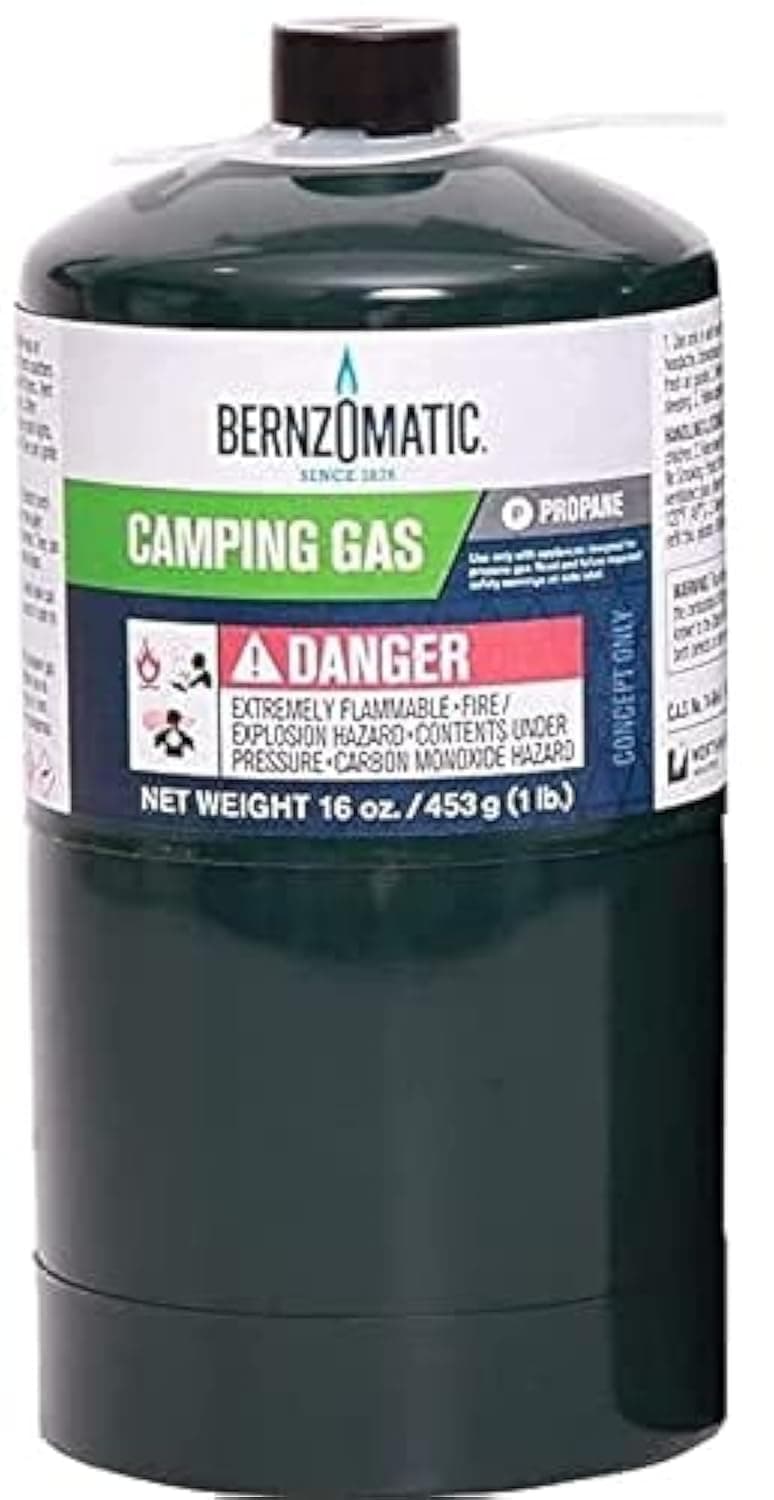 Bernzomatic Disposable Propane Cylinder,16.4-Oz.