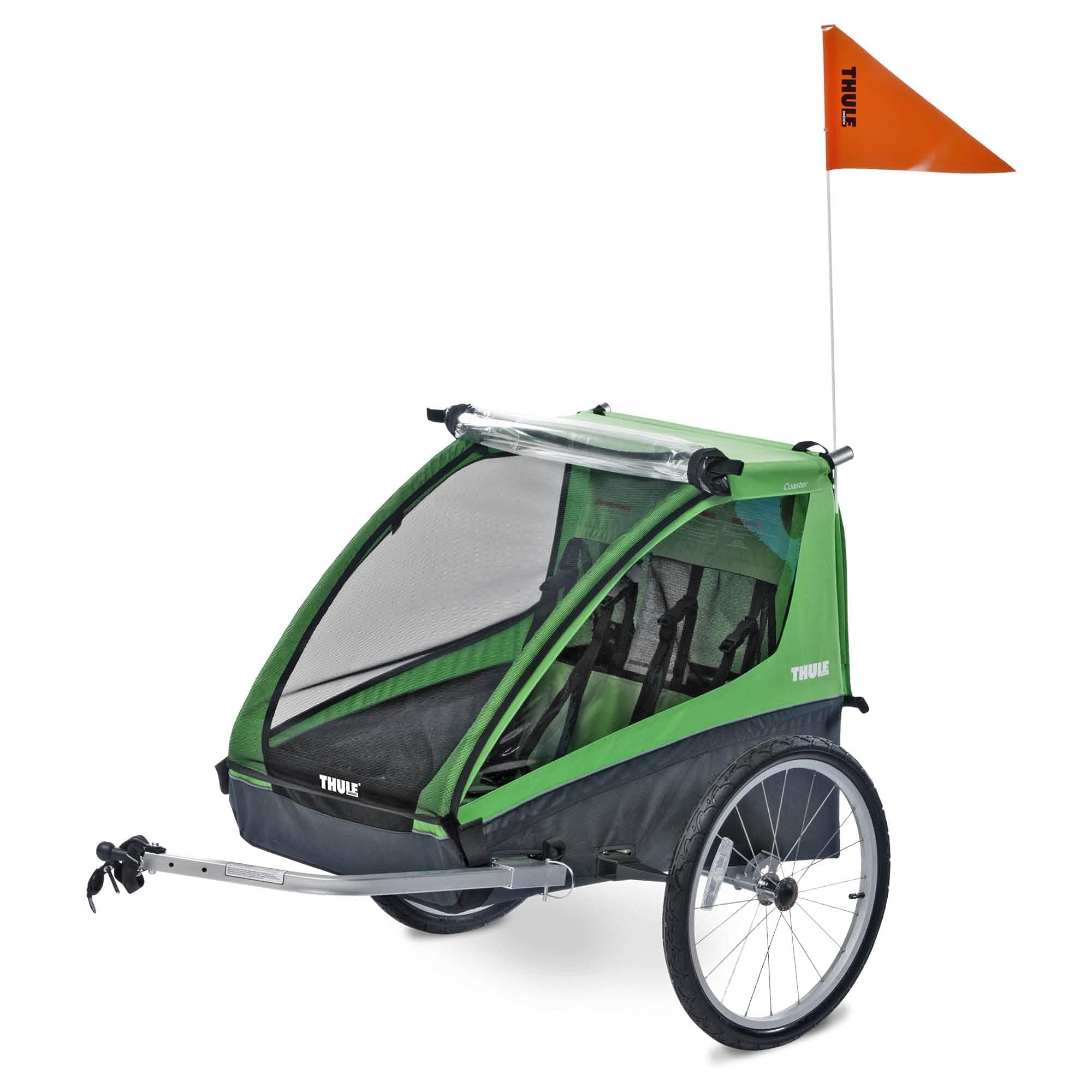 Thule Cadence 2 Seat Bicycle Trailer, Green
