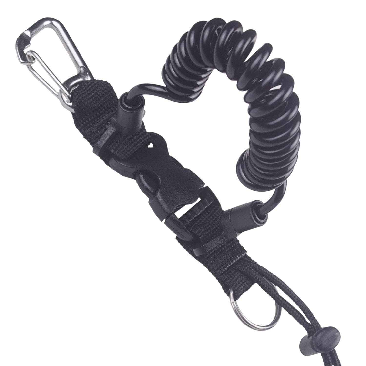 Lomo Diving Quick Release Lanyard Ring & Stainless Ring Clip