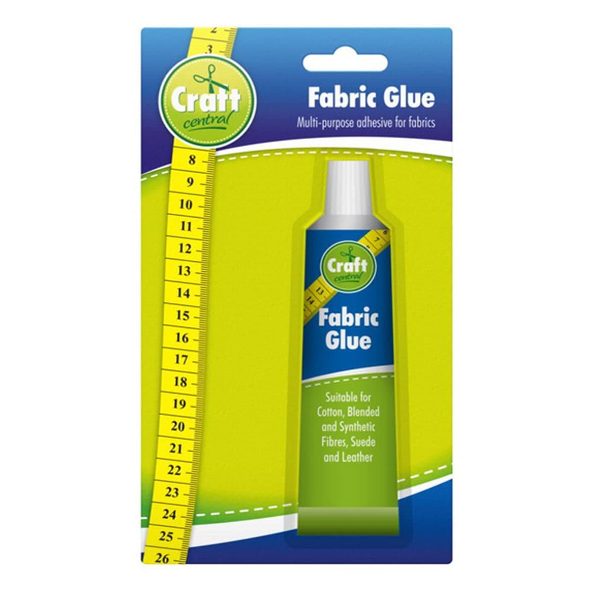 Extra Strong Fabric Glue 50ml - Quick Bond Adhesive for Hemming Sewing No Stitch Sew Quick DIY Arts & Crafts Comes With Spreader