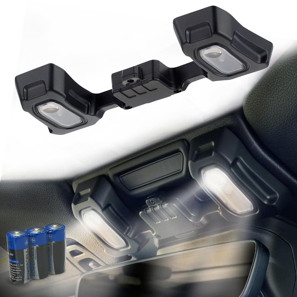 AZUTO for Jeep Wrangler JL Front Seat LED Light Map Light Interior Front Light for Jeep Wrangler JL/Gladiator (JT) 2018-2023 MHG-043