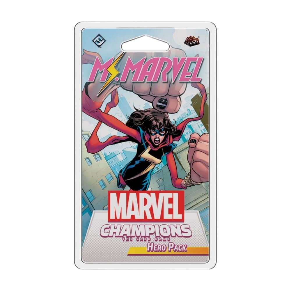 Fantasy Flight Games | Marvel Champions: Hero Pack: Ms. Marvel | Card Game | 1 to 4 Players | Ages 14+ | 40 to 70 Minutes Playing Time