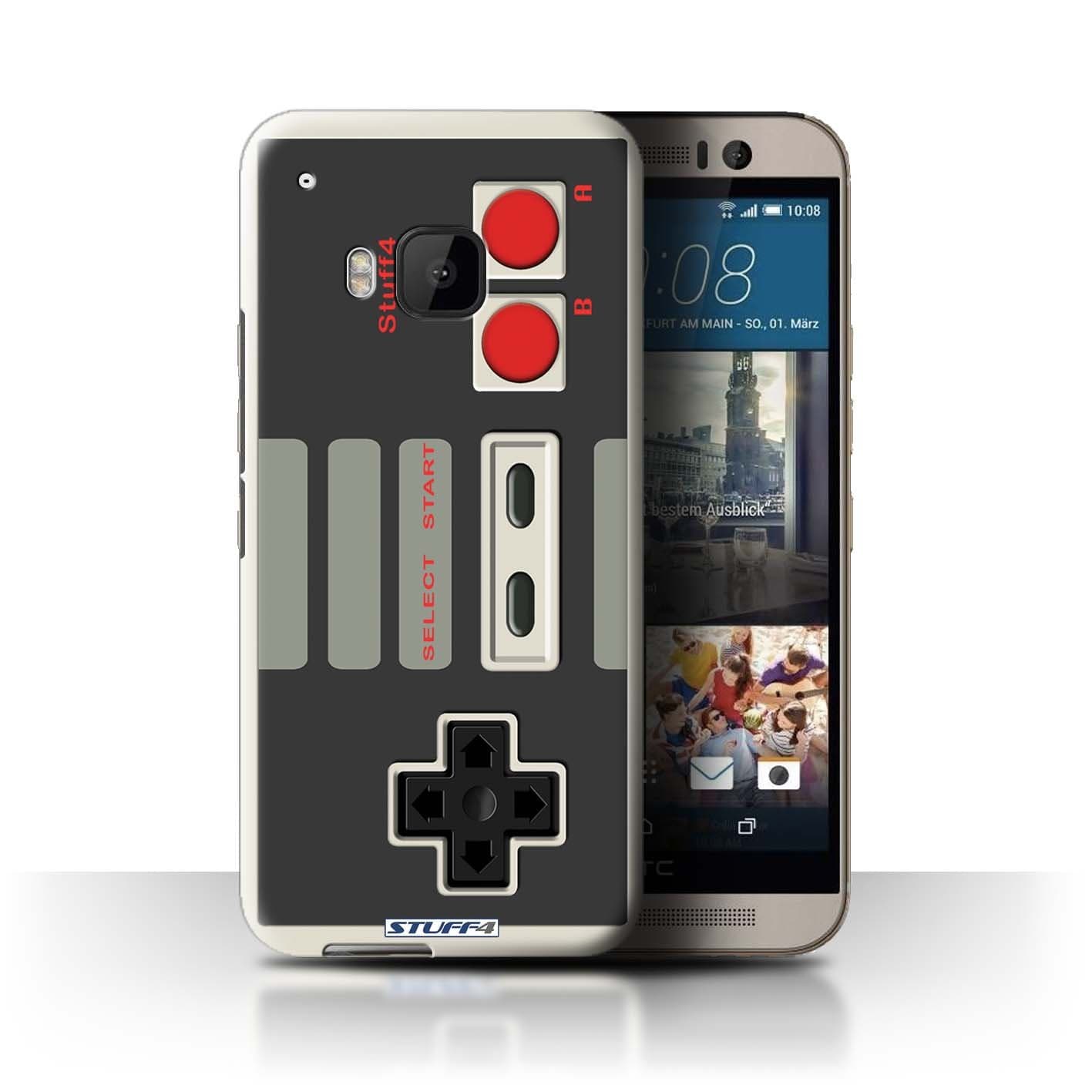 STUFF4 Phone Case / Cover for HTC One/1 M9 / Nintendo Classic Design / Games Console Collection