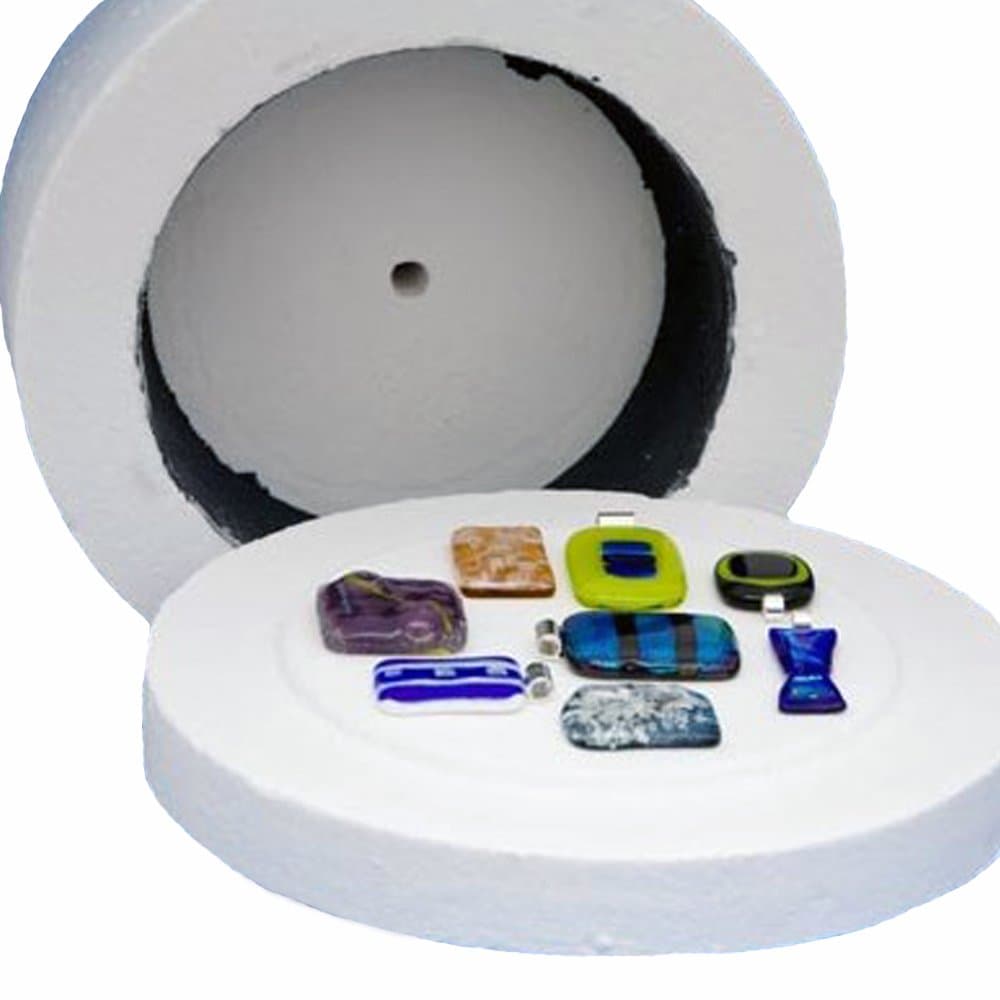 Professional Extra Large Microwave Kiln Glass Fusing Tools for DIY Women Jewelry 19.5cm*11cm