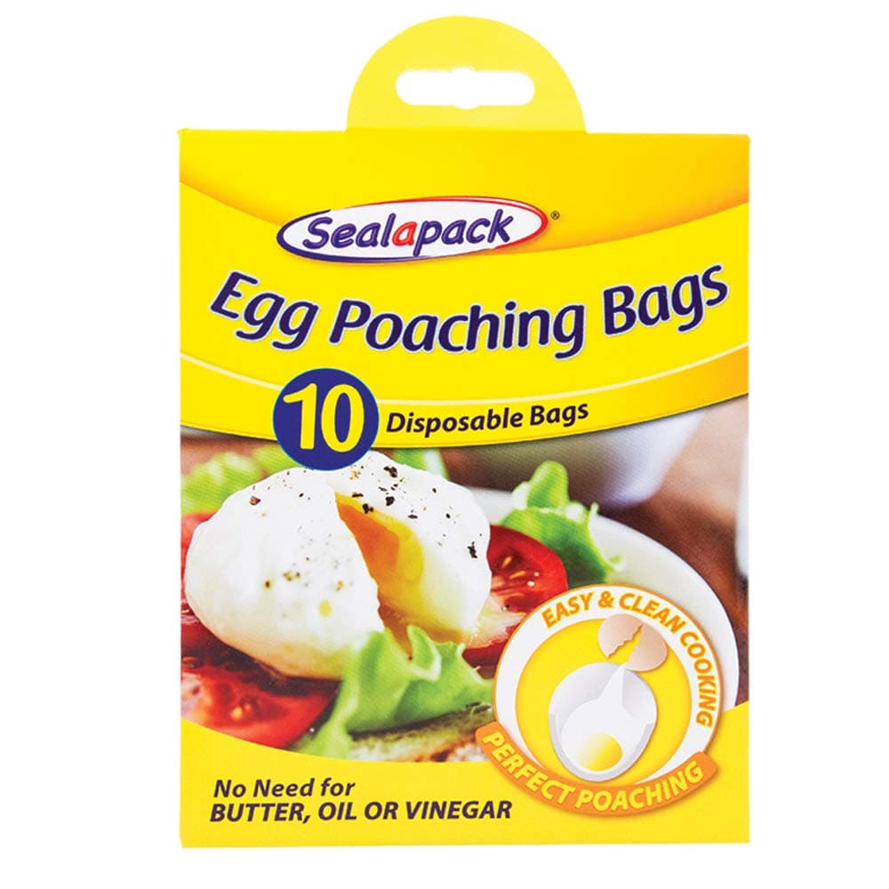 Unknown 20 x Egg Poaching Bags - Plastic, Poach, Egg Poaching Accessory, Fuel, SOLID_FIRE_FUEL, Bagged Wood