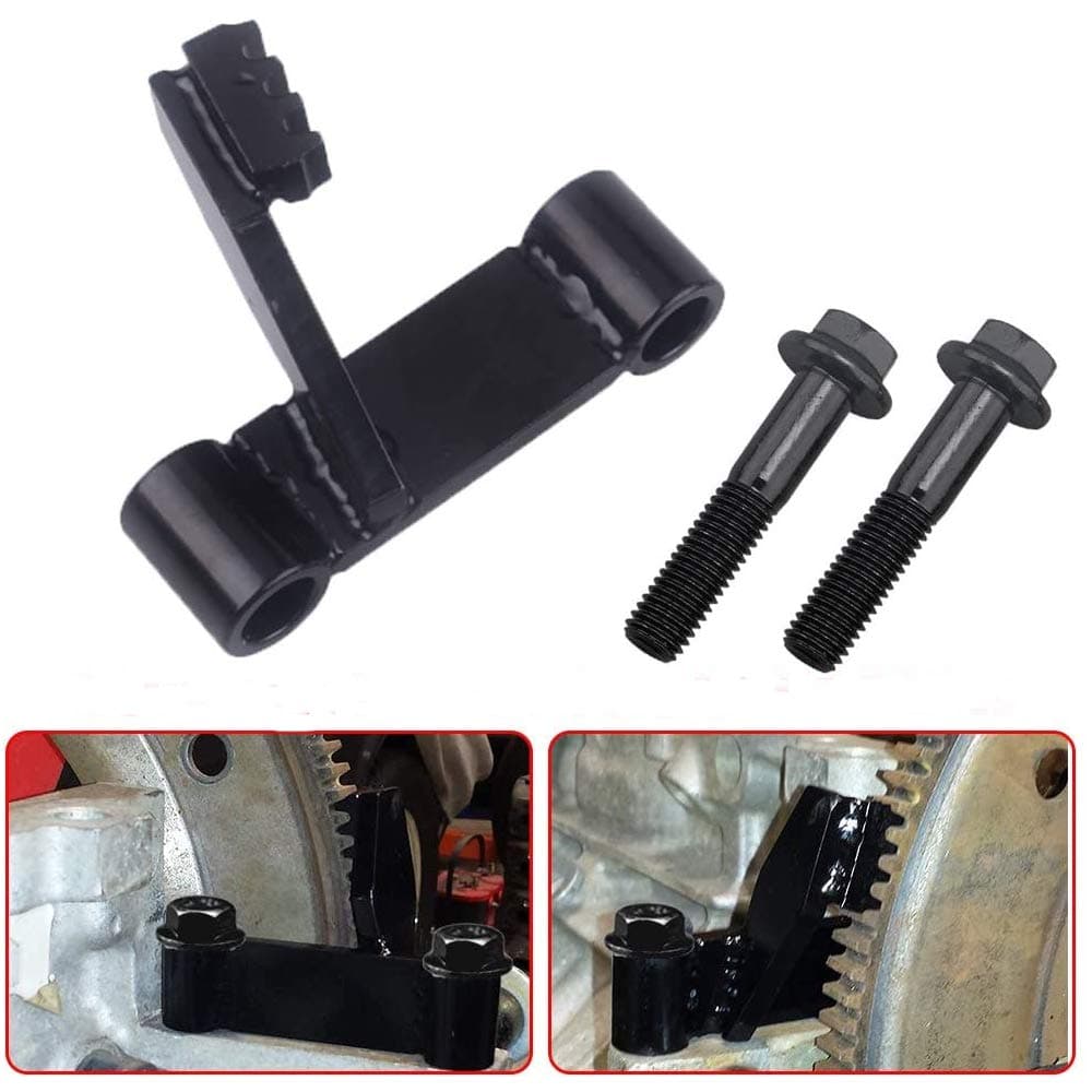 Chelhead Engine Flywheel Locking Tool Steel Black Oxide Flexplate Holding Tool for Chevy LS 1 2 3 LSX