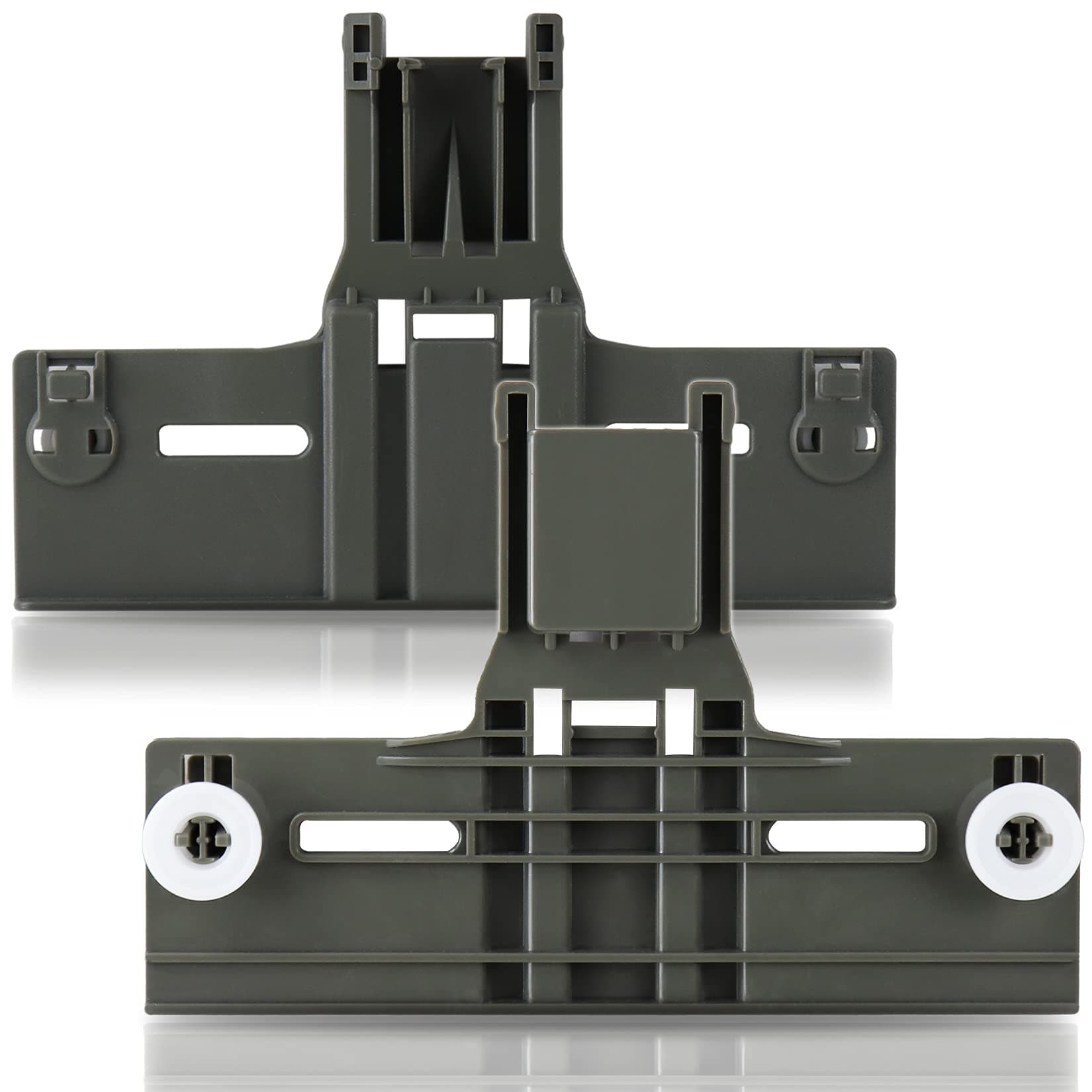 2 Packs W10350375 UPGRADED Replacement Top Rack Replace for kenmore whirlpool Dishwasher Parts, Replace W10712395 AP5957560, Dishwasher Upper Rack Parts Fit for WDT730PAHZ0 WDTA50SAHZ0 WDT970SAHZ0