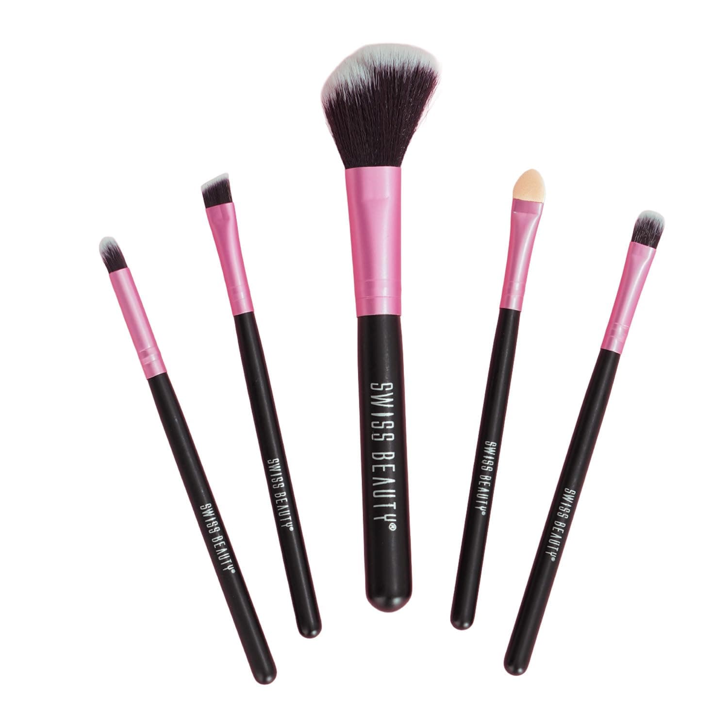 Swiss Beauty Makeup Brushes Set, Makeup Accessory, Pink, 100G