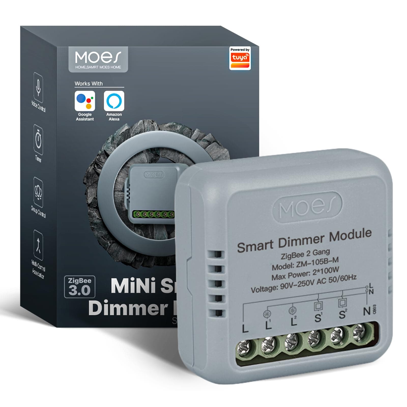 ZigBee Dimmer 2-channel