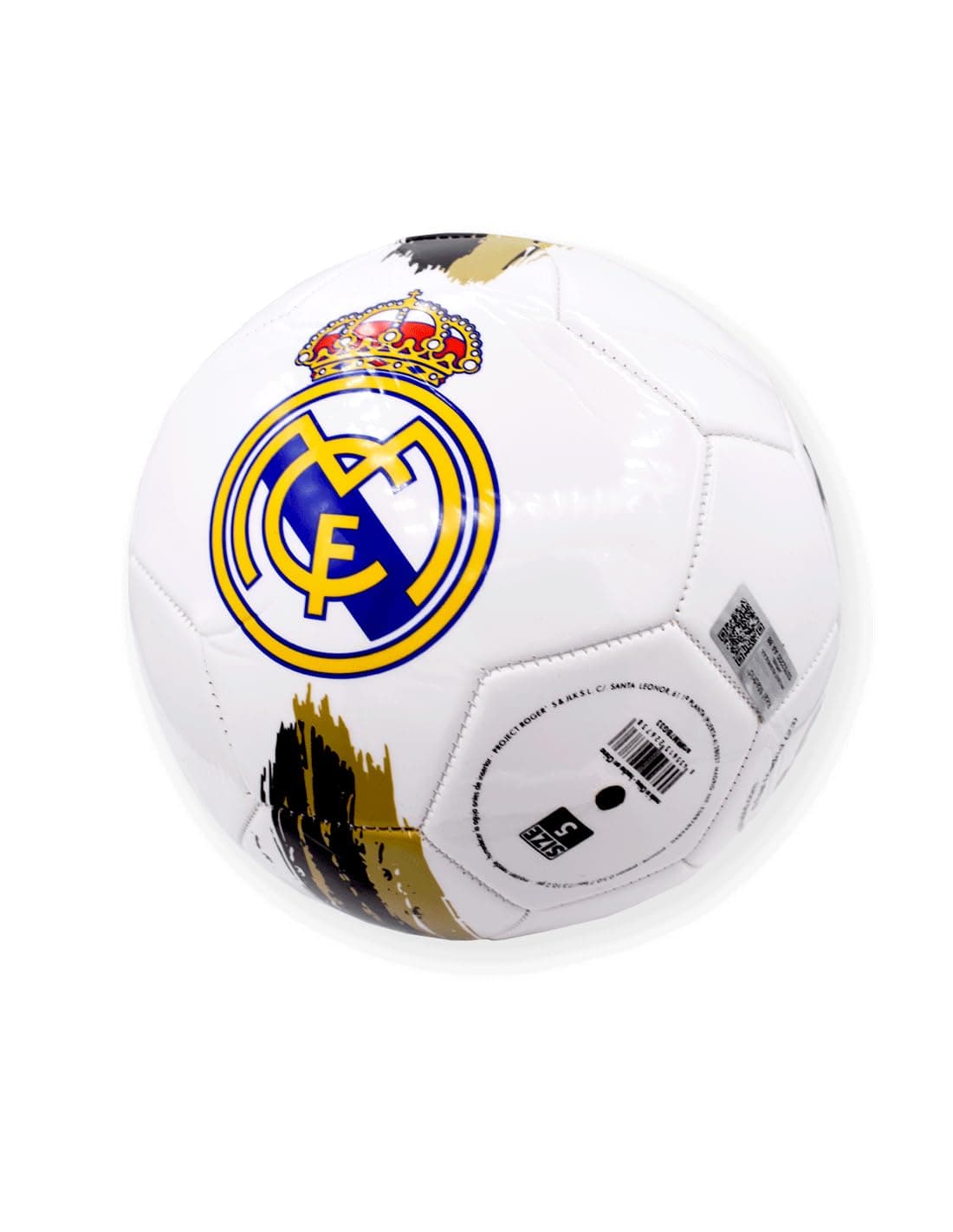 Real Madrid R ROGER'S Shield Colour Ball - Size 5