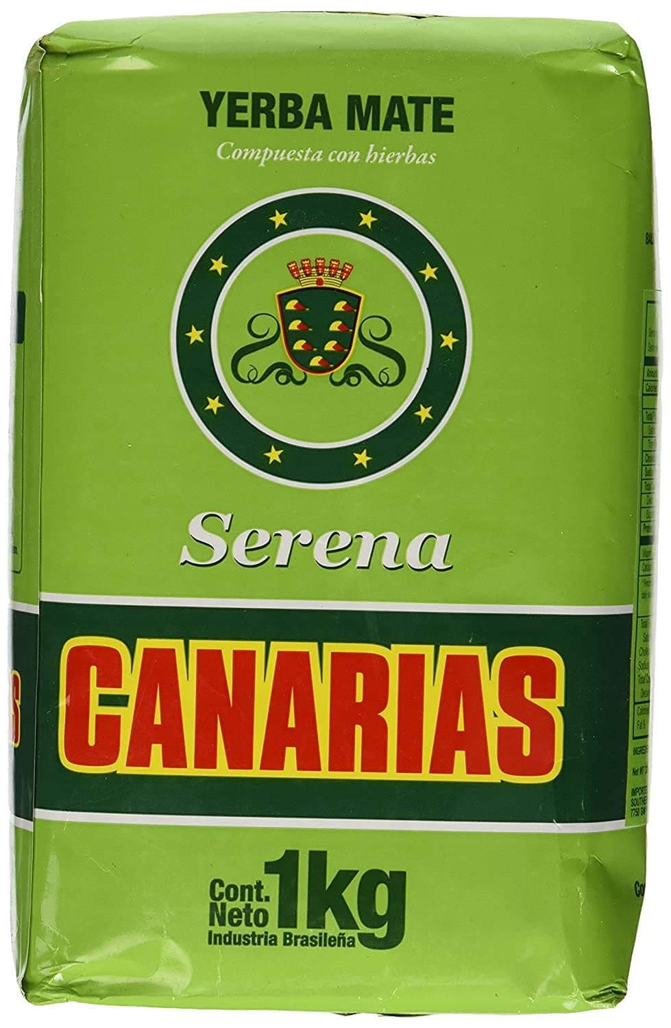 Canarias- Serena Yerba Mate 1kilo (One Pack)
