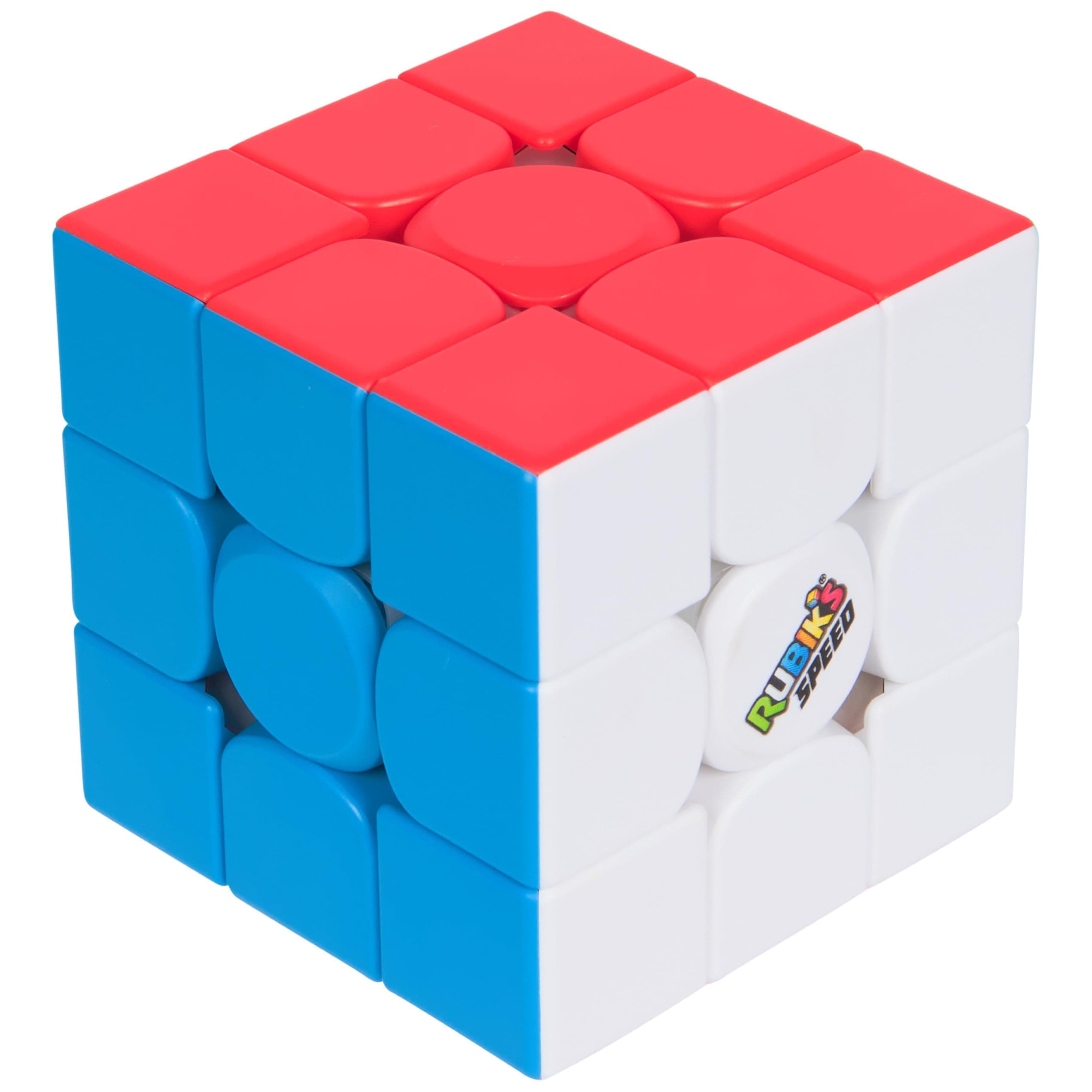 Rubik's Cube, 3x3 Magnetic Speed Cube for Super Fast Solves, Problem-Solving Challenging Brain Teaser Fidget Toy for Adults & Kids Ages 8+