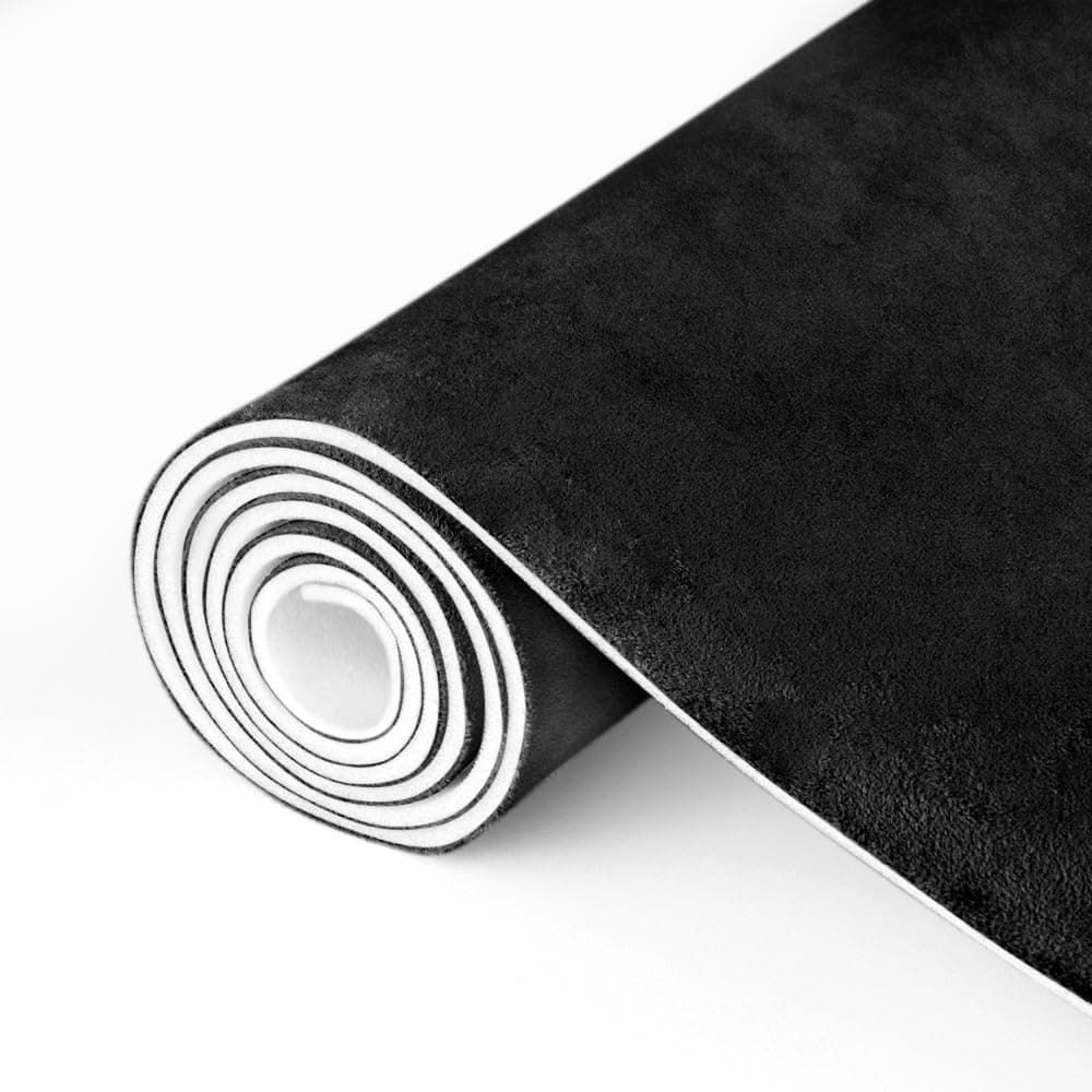 Auto Suede Headliner Fabric Material with Foam Backing, 54" L × 60" W Automotive Interior Roof Replacement Upholstery Fabric for Car Truck SUV RV Boat, Home Repair DIY