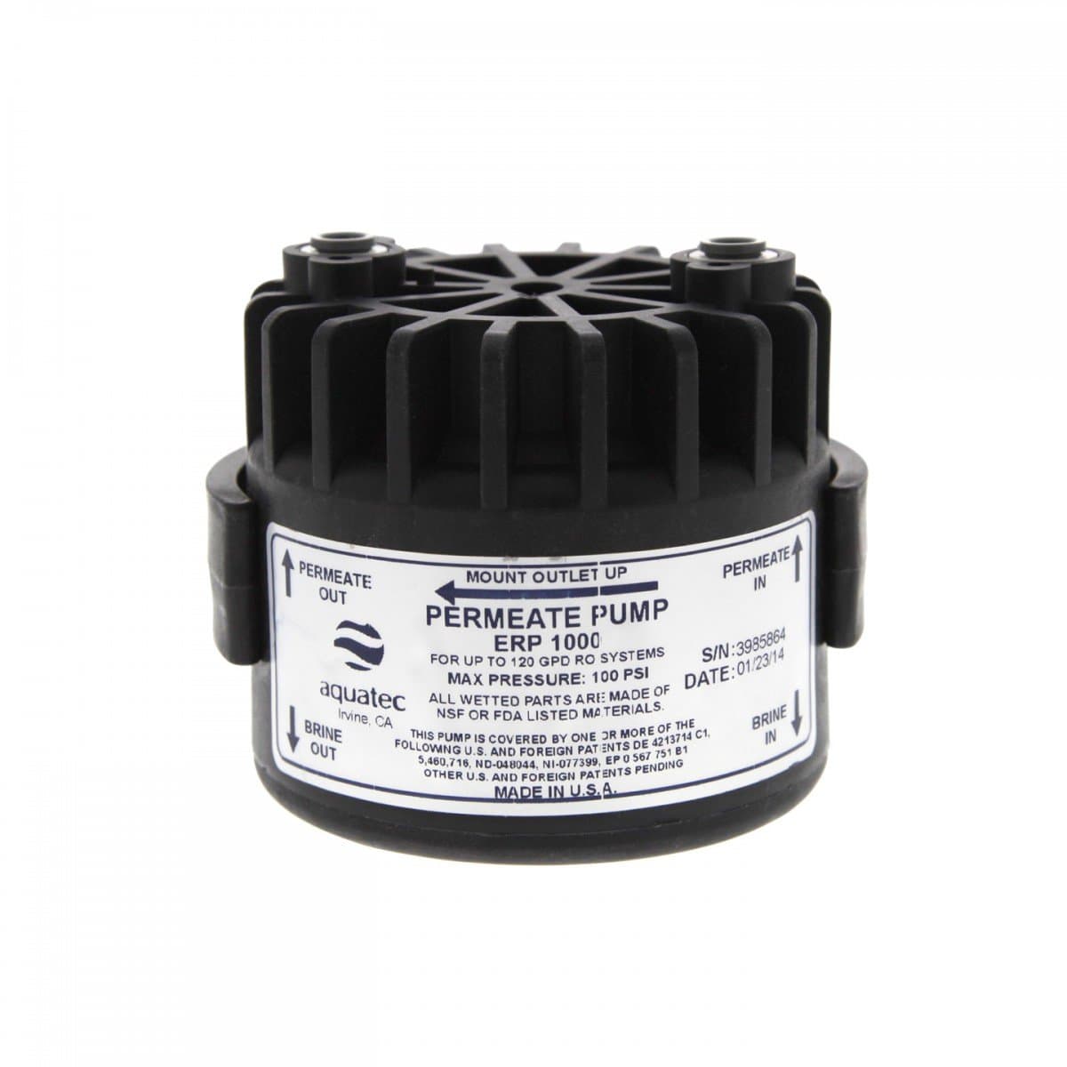 Aquatec AQUATEC-ERP-1000 Permeate Pump