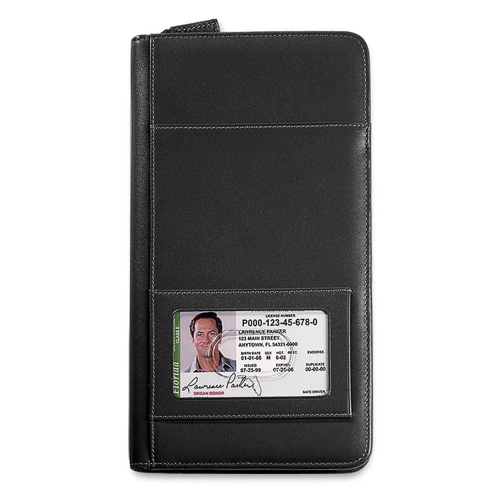 Levenger Road Scholar Full-Grain Leather Passport Case