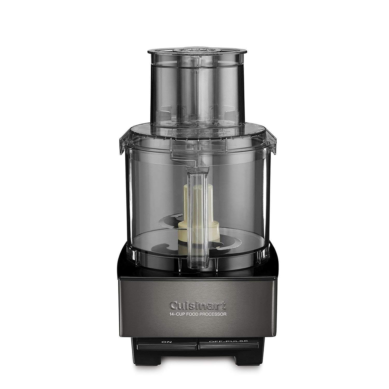 Cuisinart Food Processor 14-Cup Vegetable Chopper for Mincing, Dicing, Shredding, Puree & Kneading Dough, Black Stainless, DFP-14BKSY