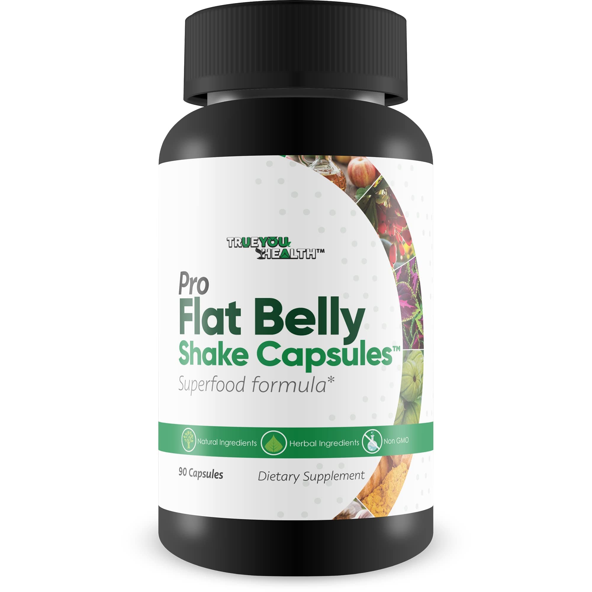 Pro Flat Belly Shake Capsules - Gut Cleanse to Help Reduce Bloating - Body Cleanse & Digestive Cleanse - Support Overall Health with Cleansing - Help Clear Waste & Toxins with Cleanse Supplements