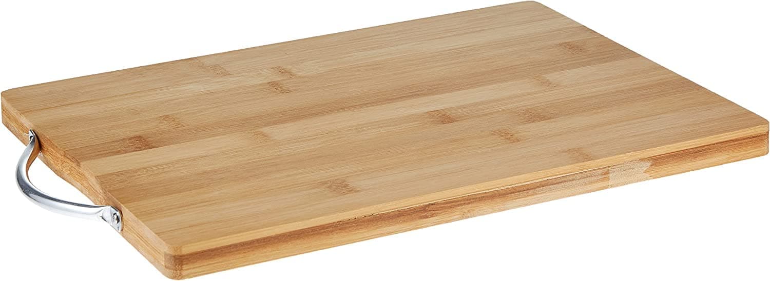 Bamboo Cutting Board, Chopping Board Kitchen, Home and Everyday use, Natural Bamboo (36x26cm)