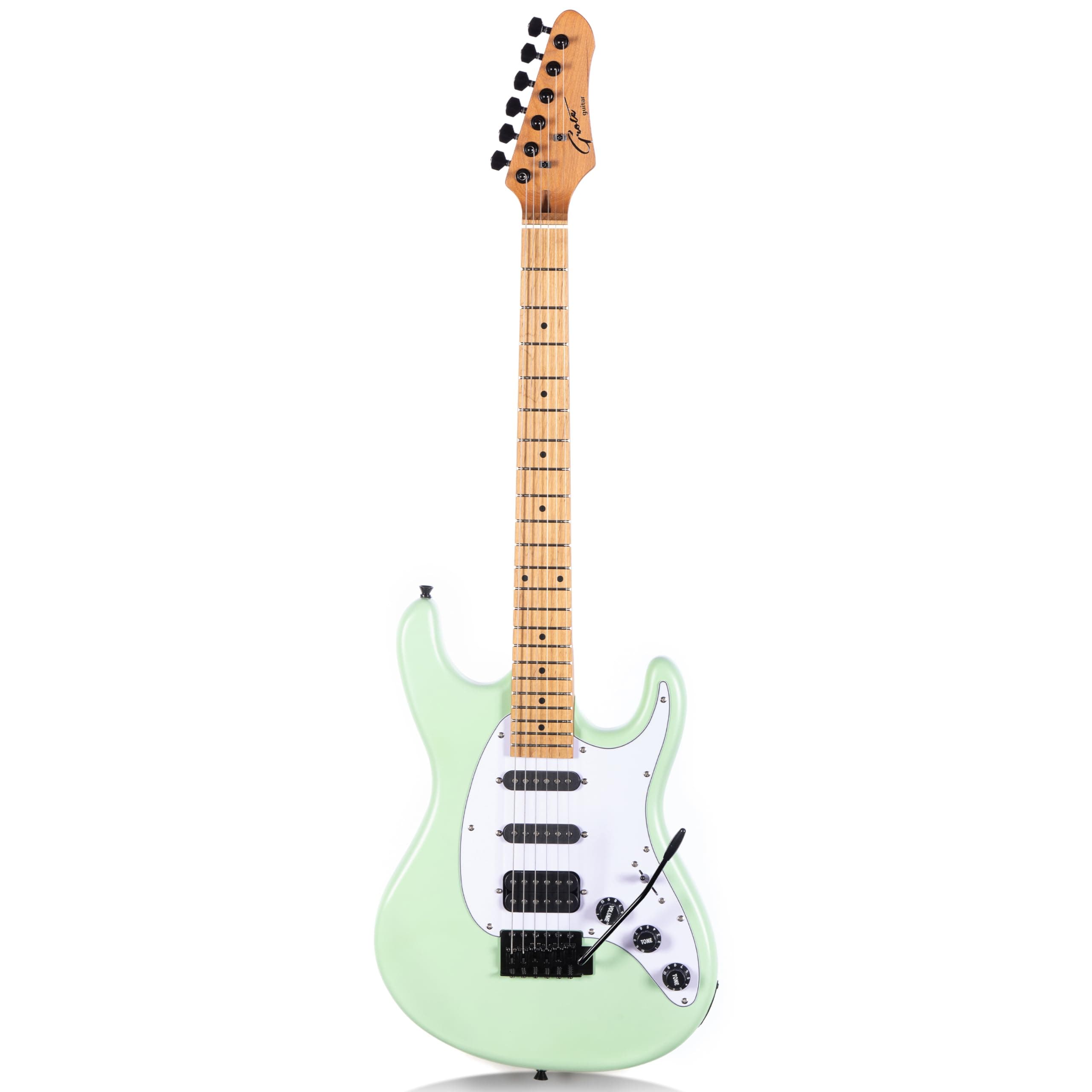 Electric Solid Body Guitar Modern-GST For Beginners (Surf Green)