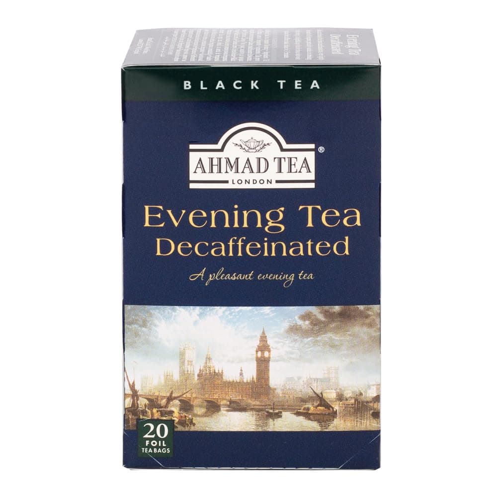 Ahmad Tea Decaffeinated Evening Tea, 120 Count (Pack of 6)