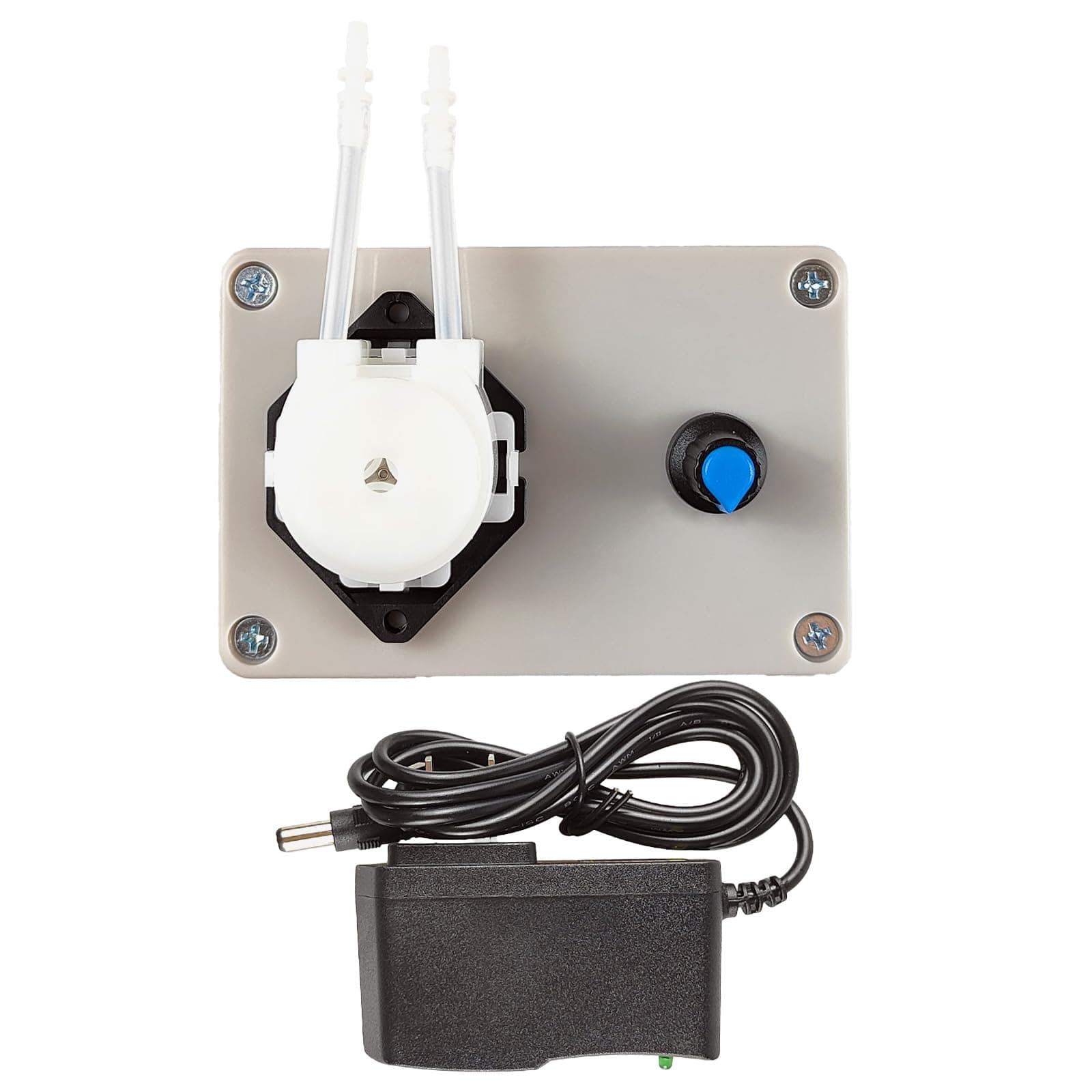 Gikfun 12V Adjustable Peristaltic Dosing Pump Liquid Metering Pump with Adapter for Aquarium Lab Analytical EK1960