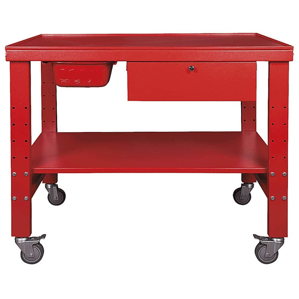 AFF Heavy Duty Tear Down Table with Shelf, 1,000 lbs Capacity, 47"L x 31.5"W x 39.75"H, 994